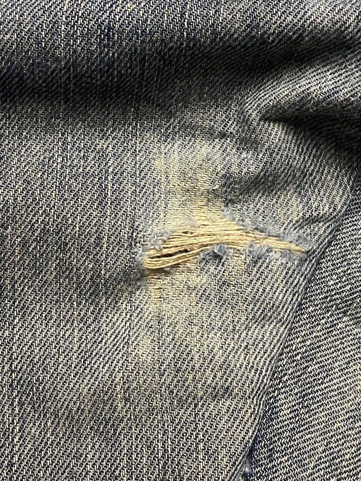 Edwin Vintage Japanese Brand Edwin 404 Faded Dustressed Loose Size US 35 - 10 Thumbnail