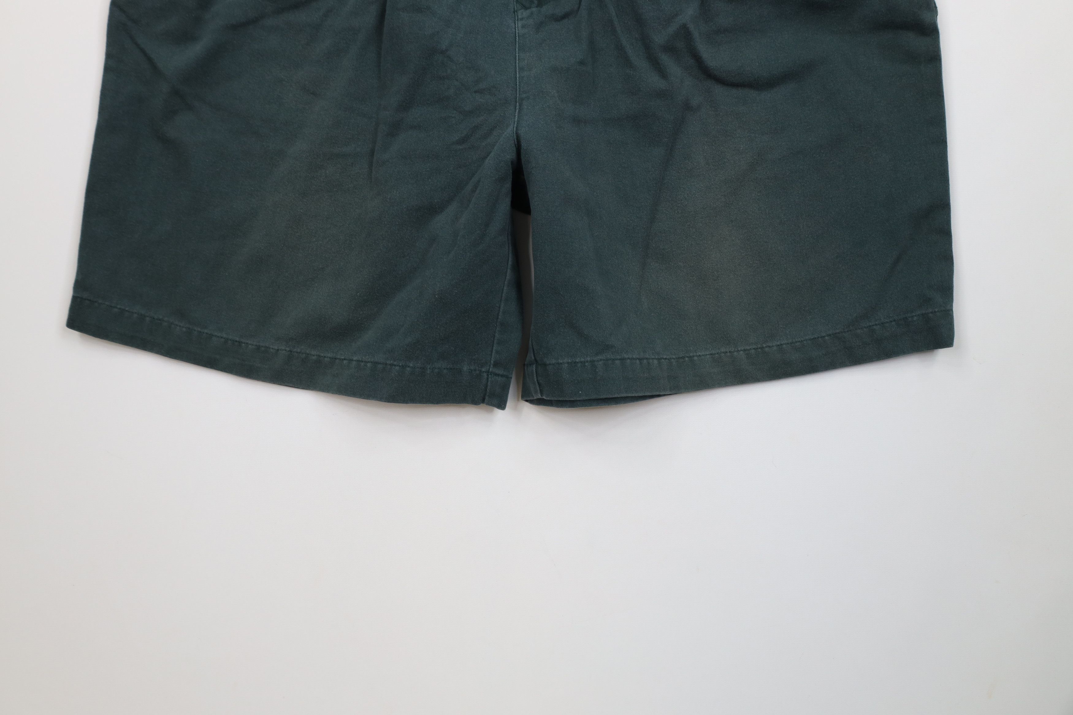 Tommy Hilfiger Vintage 90s Tommy Hilfiger Above Knee Chino Shorts Green Size US 40 / EU 56 - 4 Thumbnail