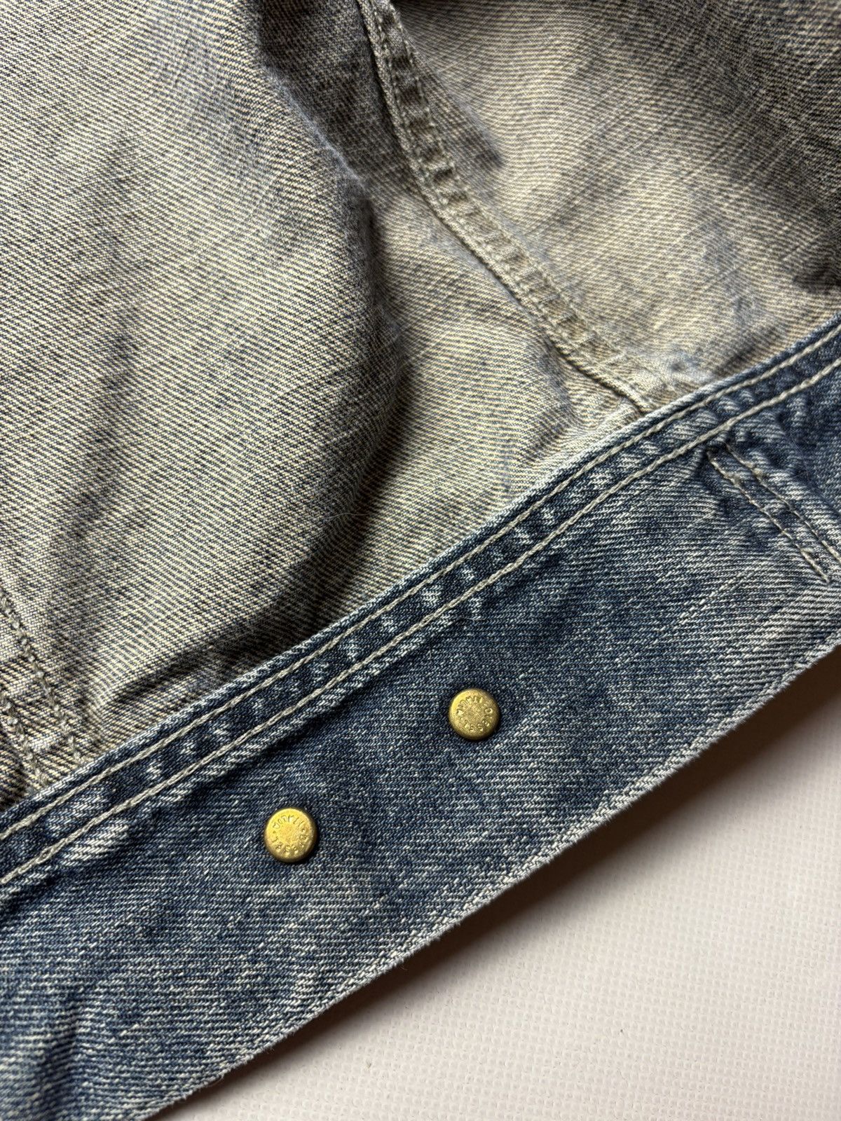 Diesel Diesel Vintage Denim Jacket Made Italy Size US XXL / EU 58 / 5 - 8 Thumbnail