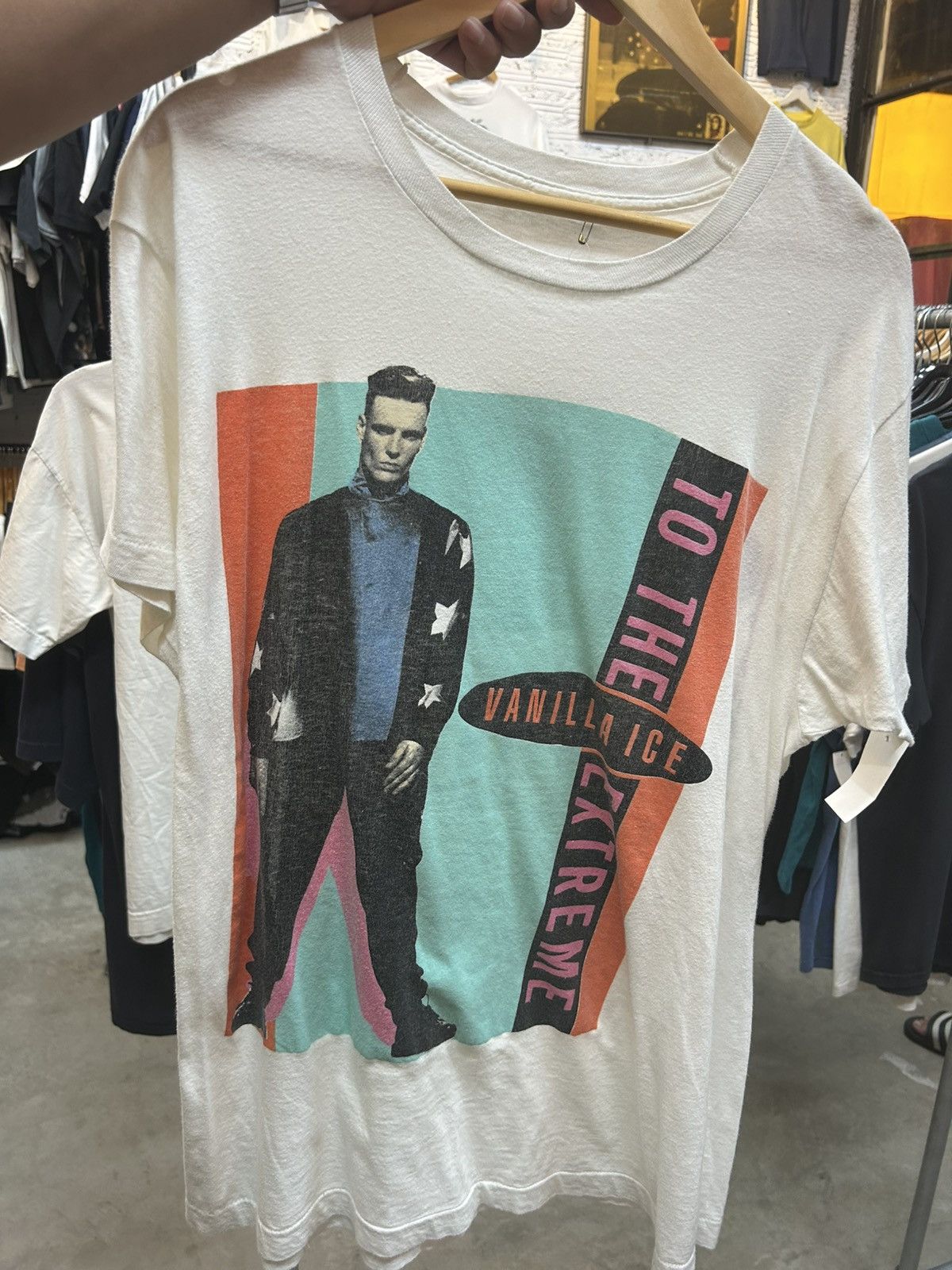 Band Tees Vanilla Ice Vintage T Shirt 90’ Size US L / EU 52-54 / 3 - 2 Thumbnail