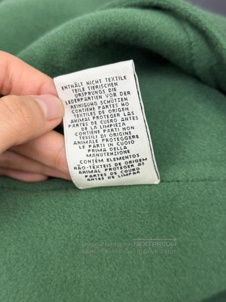 Hermes Hermes Green Cashmere Coat Size XXS / US 00 / IT 34 - 6 Thumbnail