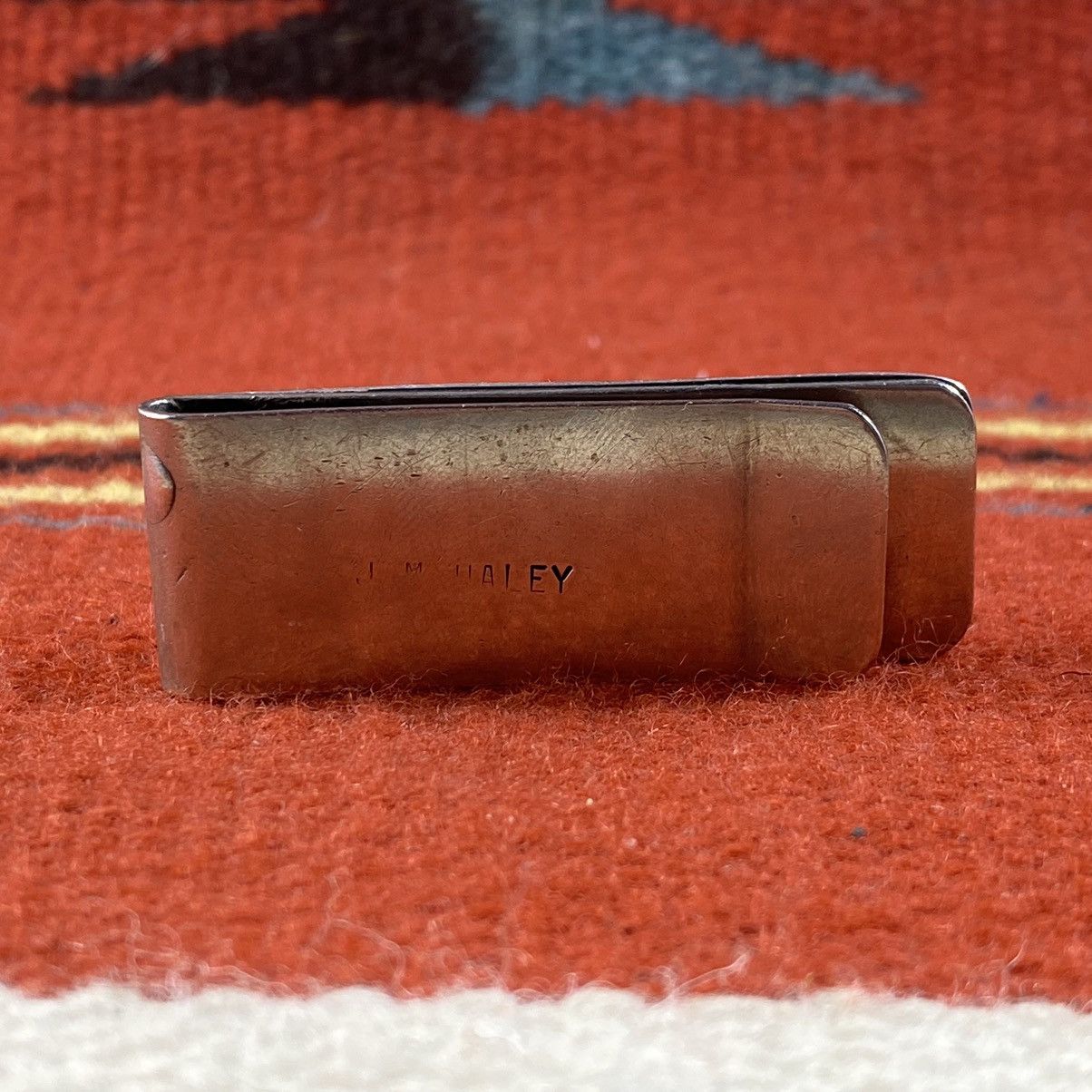Kapital × Vintage Vtg Navajo JM Haley Sterling Silver Turquoise Money Clip Size ONE SIZE - 4 Thumbnail