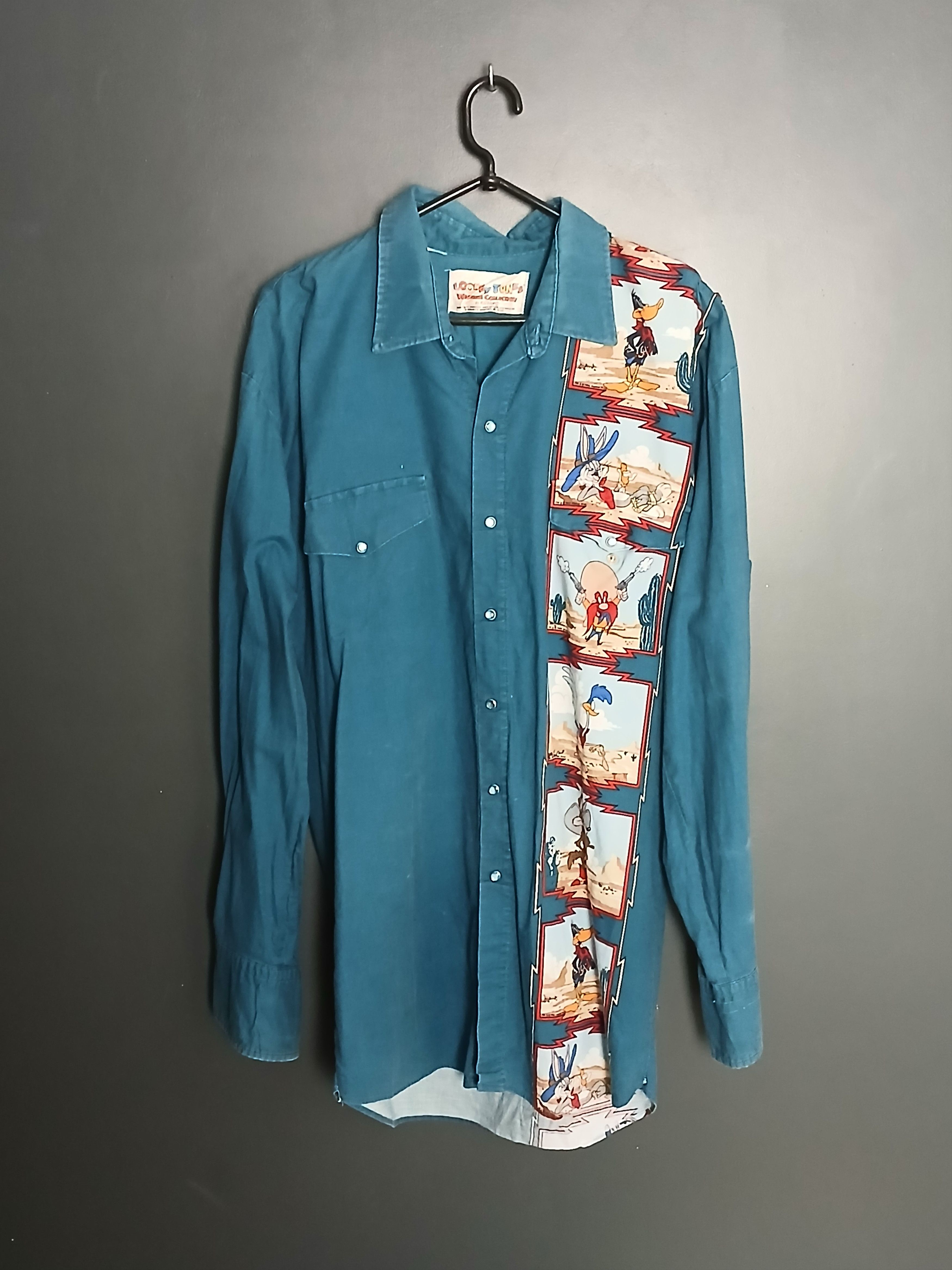 Cartoon Network × Vintage × Warner Bros Vintage 1993 Looney Tunes Shirt Size US L / EU 52-54 / 3 - 1 Thumbnail