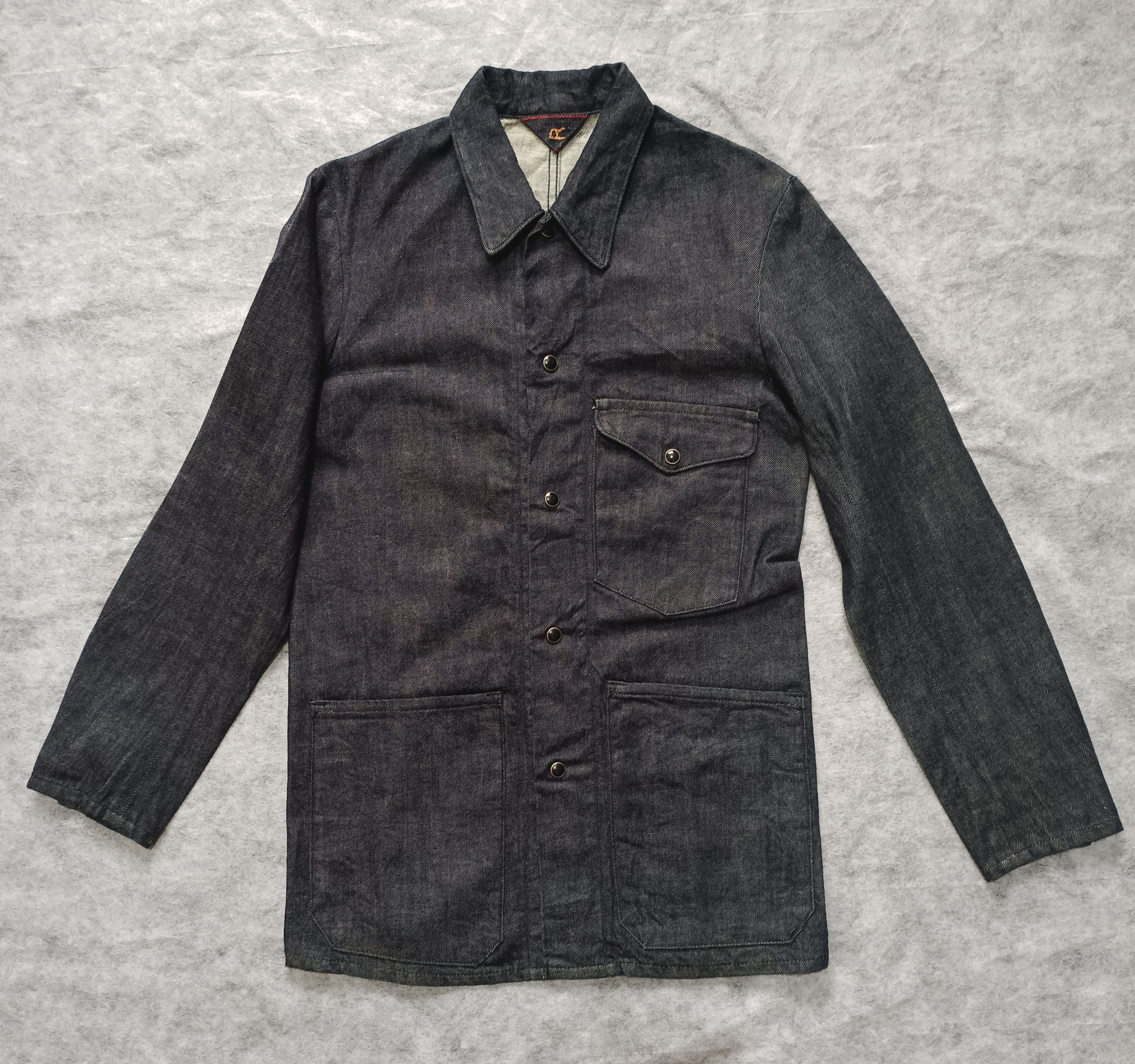 45rpm 45RPM Denim Indigo Jacket Size US S / EU 44-46 / 1 - 3 Thumbnail