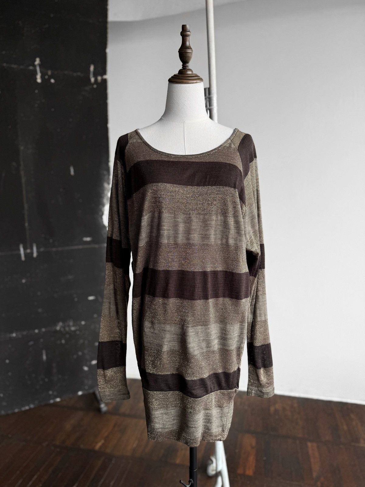 Designer × Miss Sixty Miss Sixty Womens Brown Gray Premium Lightweight Short Dress Size S / US 4 / IT 40 - 1 Thumbnail