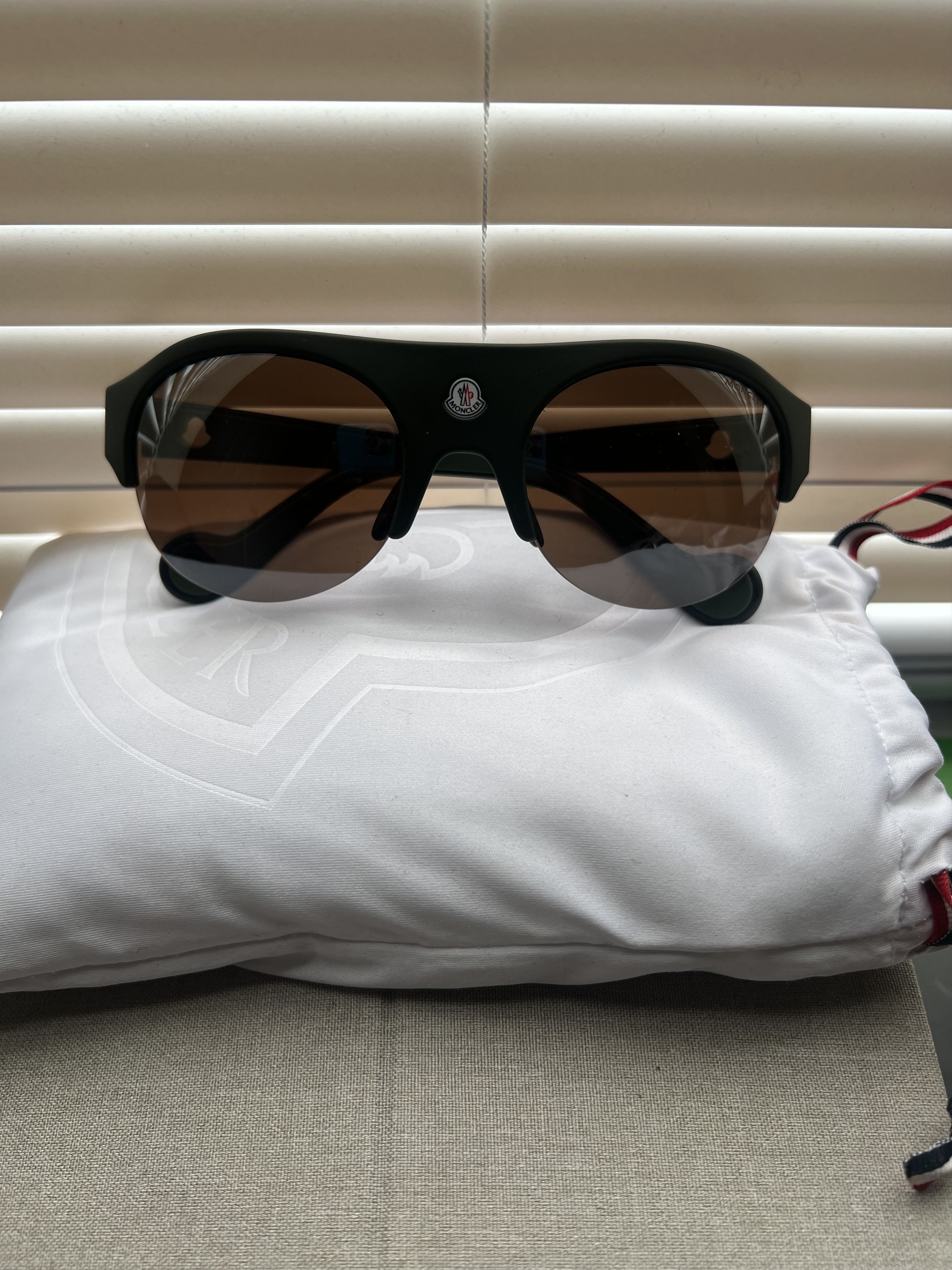 Moncler Moncler Mirrored Roviex Sunglasses Size ONE SIZE - 2 Thumbnail