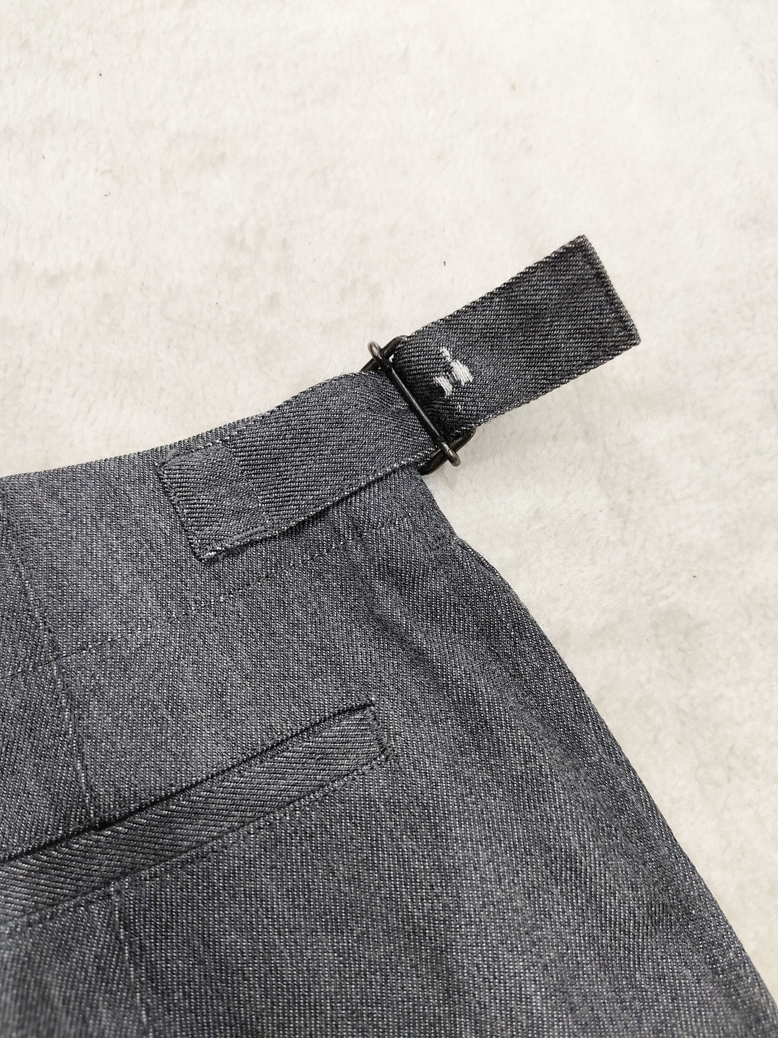Margaret Howell 90s Margaret Howell- Tailoring Side Strap Wool Trousers Size 28" / US 6 / IT 42 - 5 Thumbnail