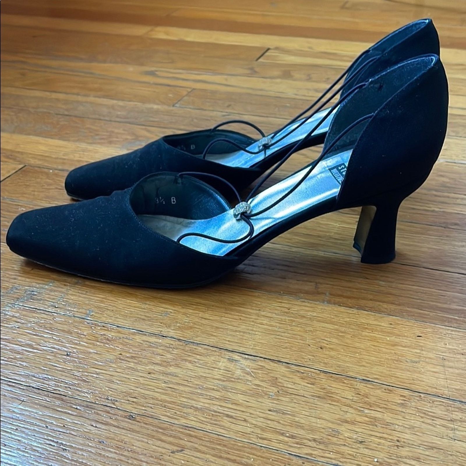 Stuart Weitzman Vintage 2” Stuart Weitzman Black Heels with d'Orsay Style Size US 8.5 / IT 38.5 - 4 Thumbnail