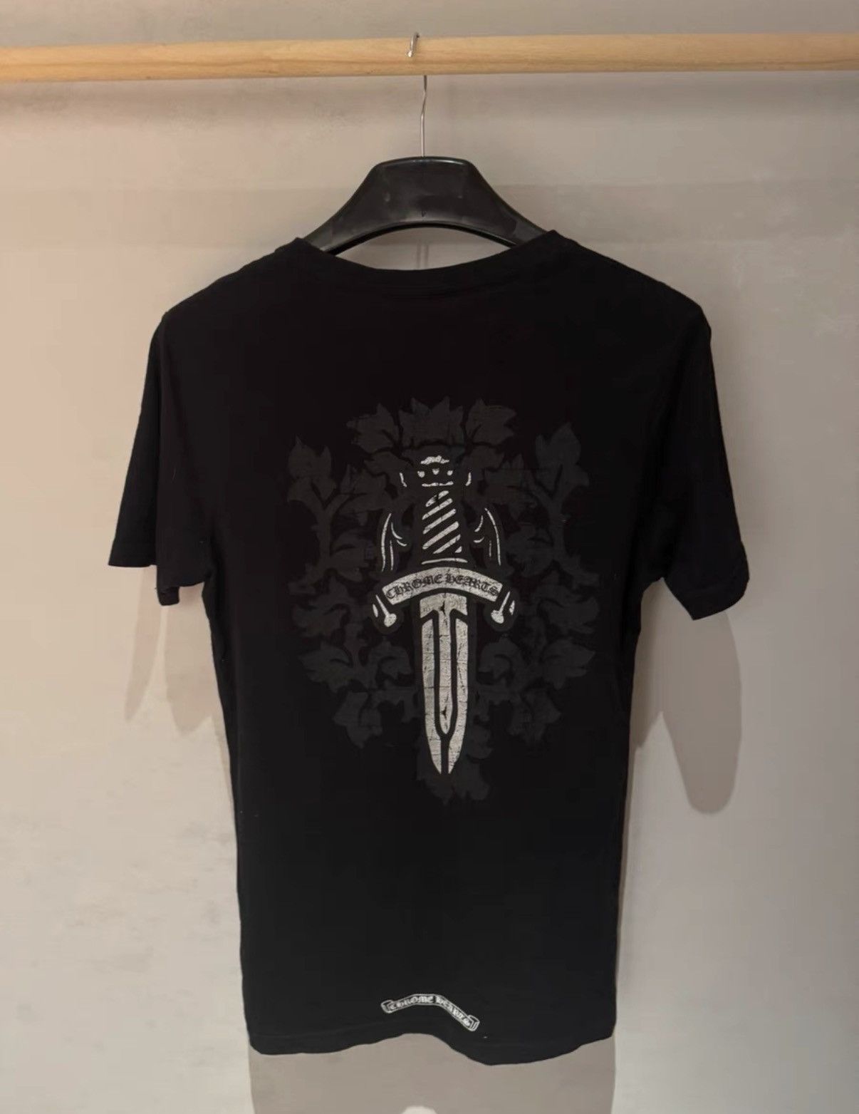 Chrome Hearts Chrome Hearts V-Neck Silver Glitter Sword Short Sleeve Size US S / EU 44-46 / 1 - 2 Thumbnail