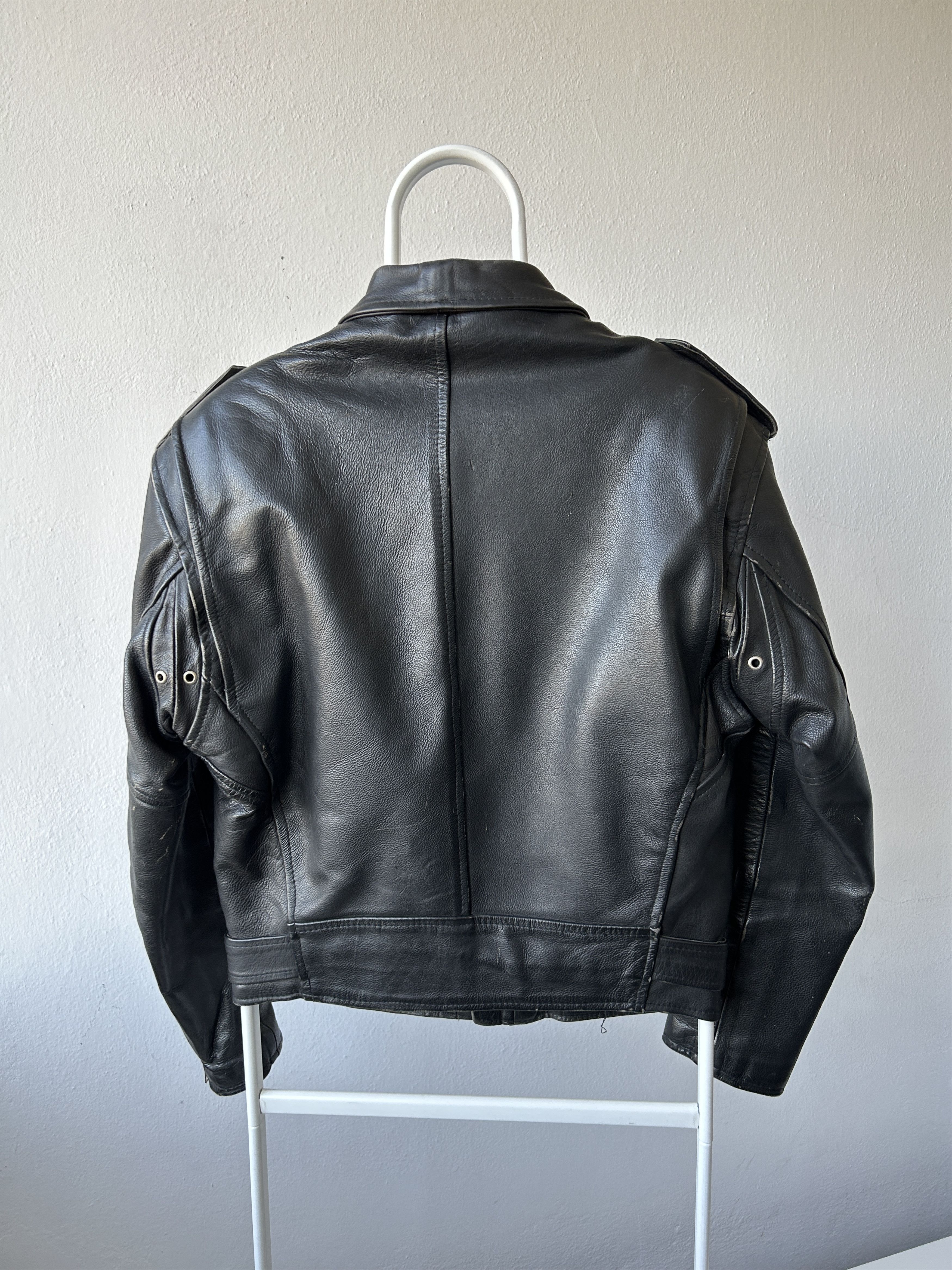 Vintage Vintage ramones biker leather jacket Size US M / EU 48-50 / 2 - 2 Thumbnail