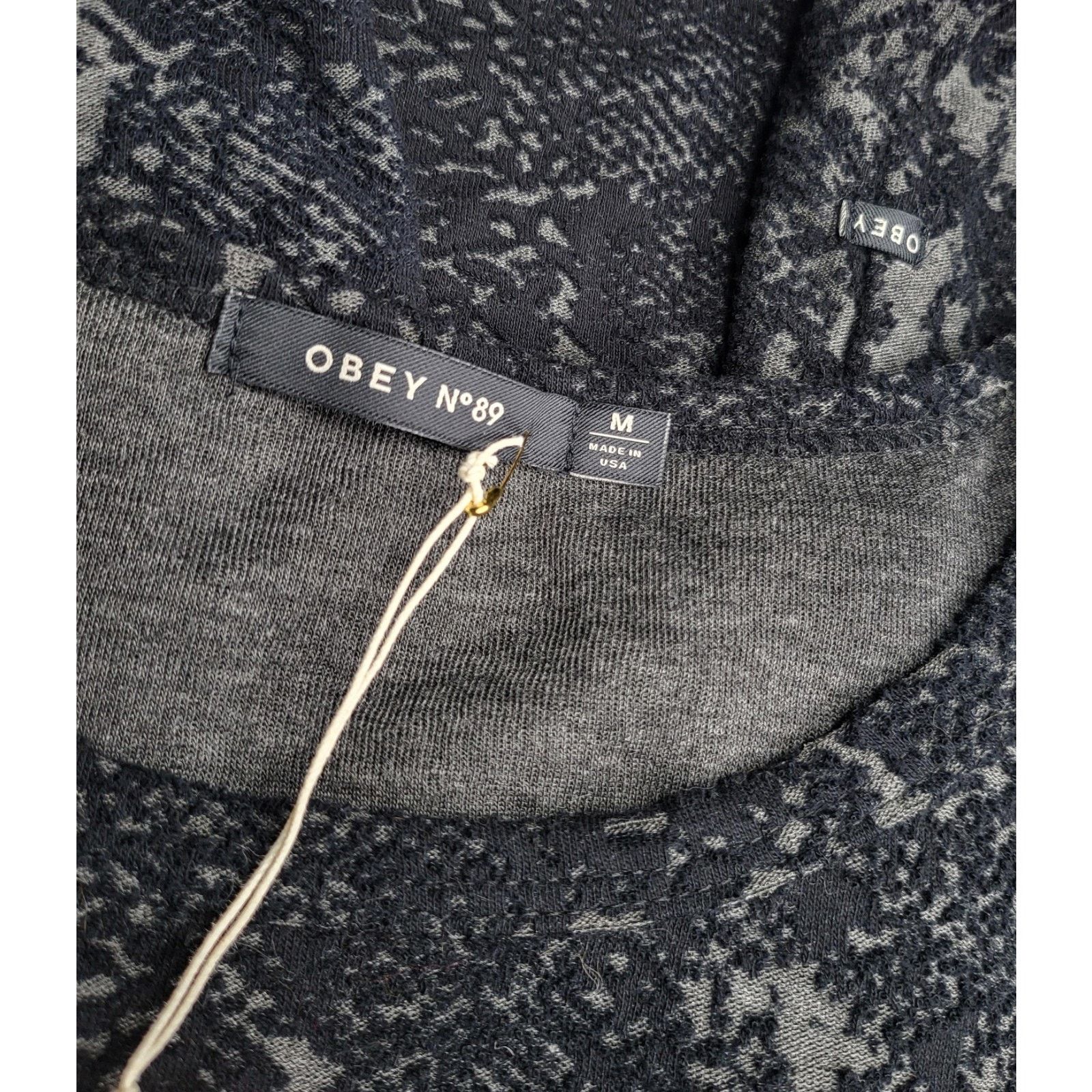 Obey NWT Obey No 89 Sidewinder Burnout Textured USA Made Size M Size M / US 6-8 / IT 42-44 - 6 Thumbnail