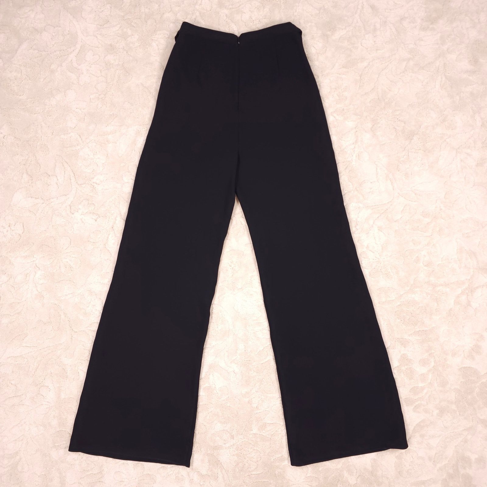 Amanda Uprichard Amanda Uprichard Ariya Pants Black Sz Small Size 27" / US 4 / IT 40 - 6 Thumbnail