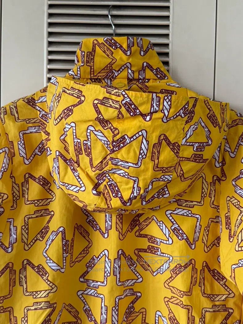 Hermes Hermes Yellow windbreaker Size XXS / US 00 / IT 34 - 7 Thumbnail