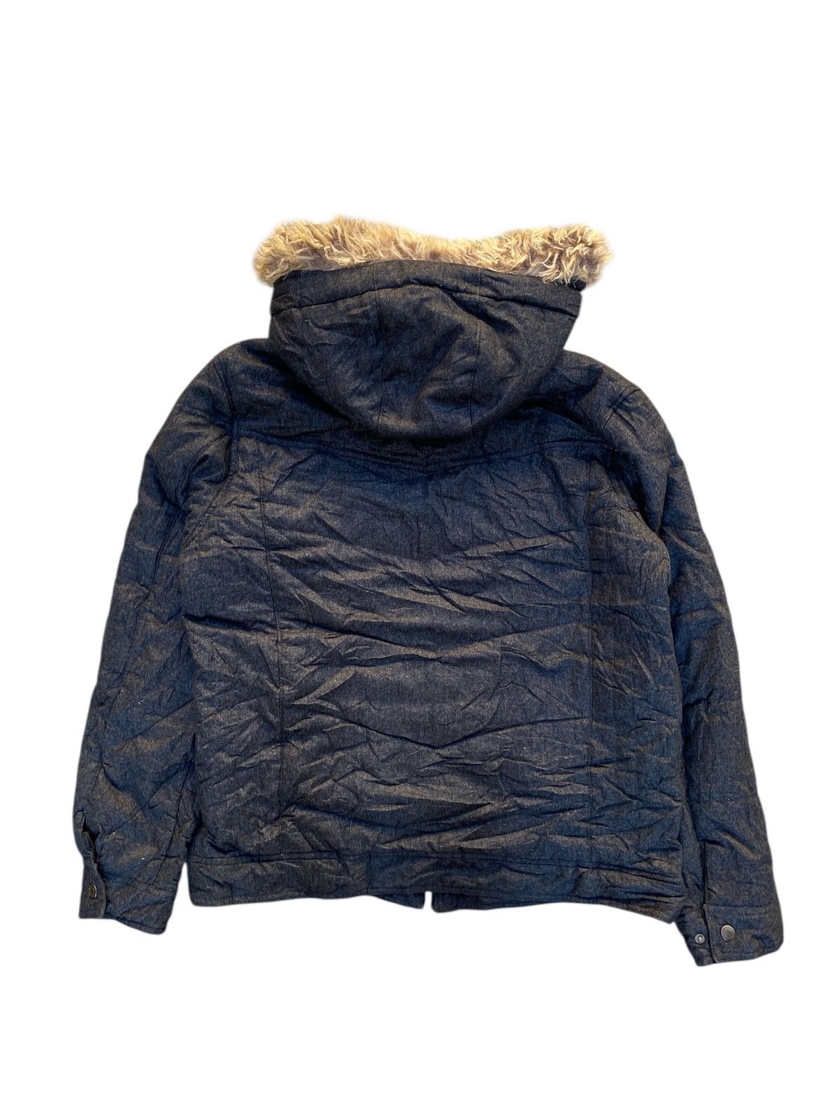 If Six Was Nine × Japanese Brand × Le Grande Bleu (L.G.B.) Louis Chavlon Bondage Fur Jacket Gothic Punk Size US L / EU 52-54 / 3 - 5 Thumbnail