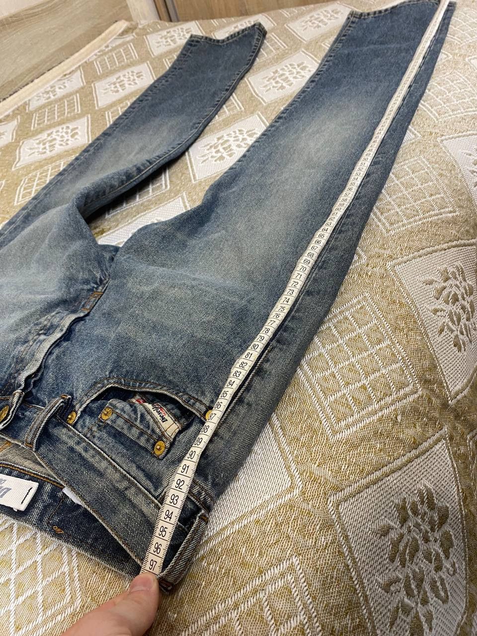 Diesel 🔥 Diesel Industry Dirty Washed Denim Vintage Jeans Pants Size US 31 - 13 Thumbnail