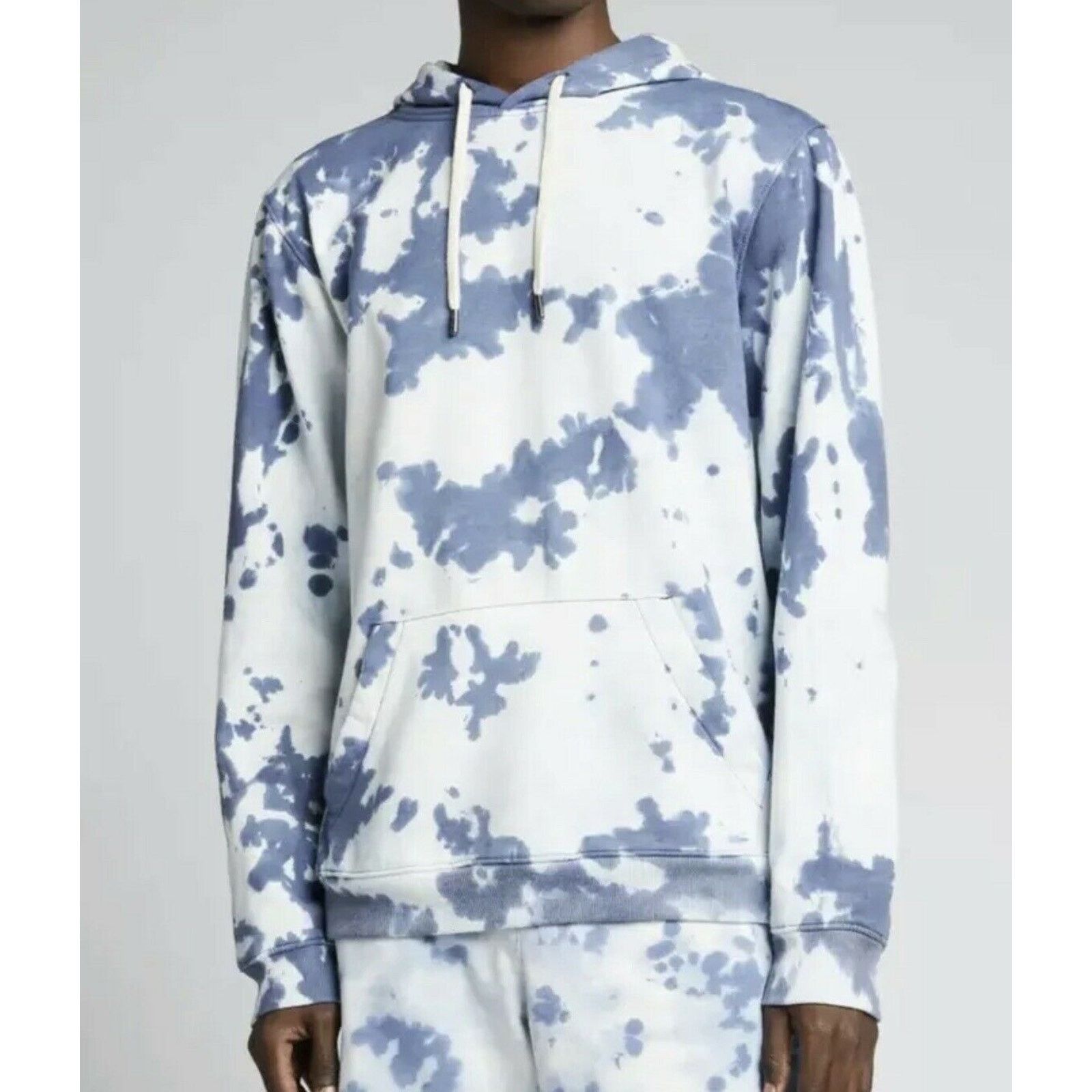 Onia Onia French Terry Tri-Blend Cloud Tie Dye Pullover Hoodie S Size US S / EU 44-46 / 1 - 1 Thumbnail