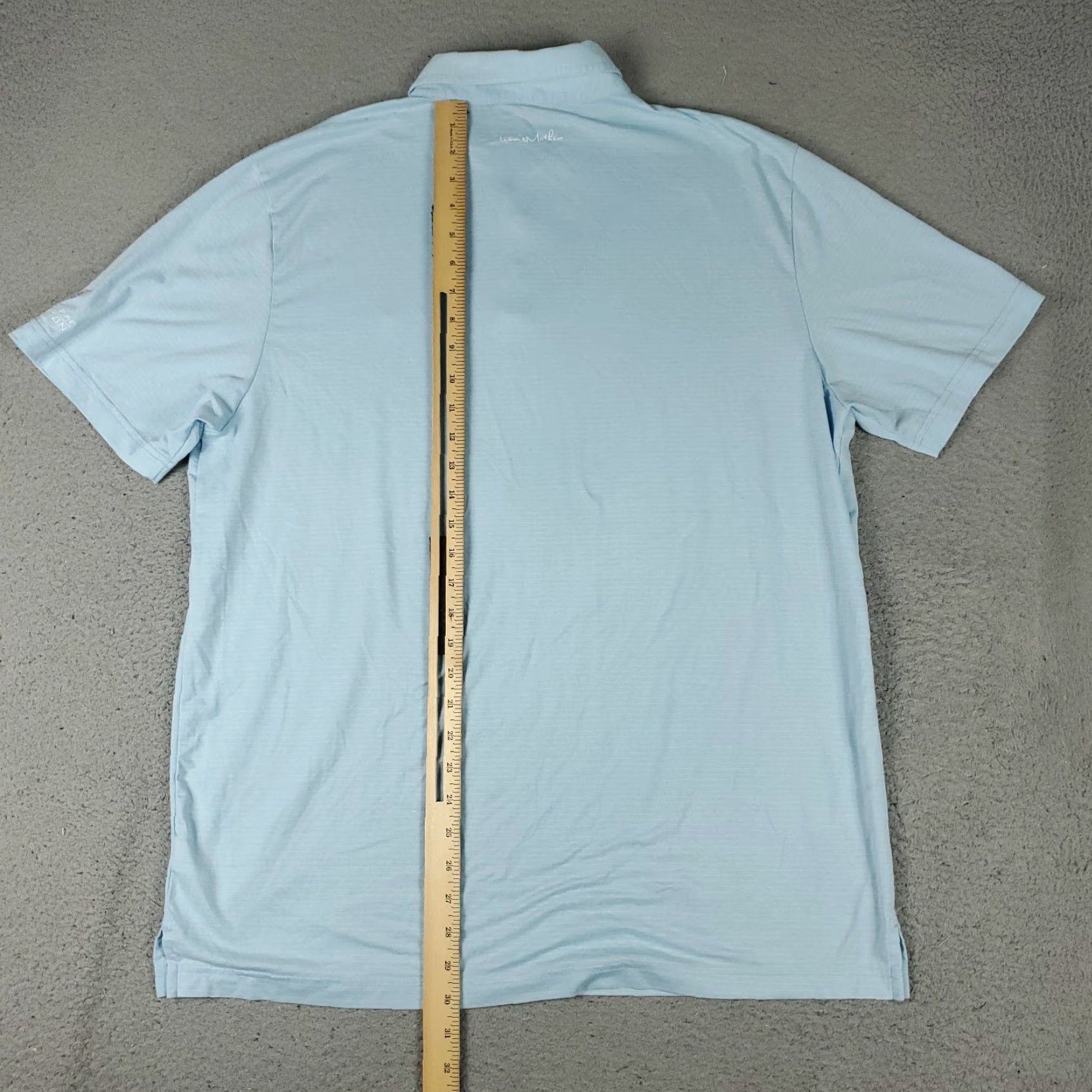 TravisMathew Travis Mathew Polo Shirt Mens XL Size Blue Casual Short Sleeve Size US XL / EU 56 / 4 - 4 Thumbnail
