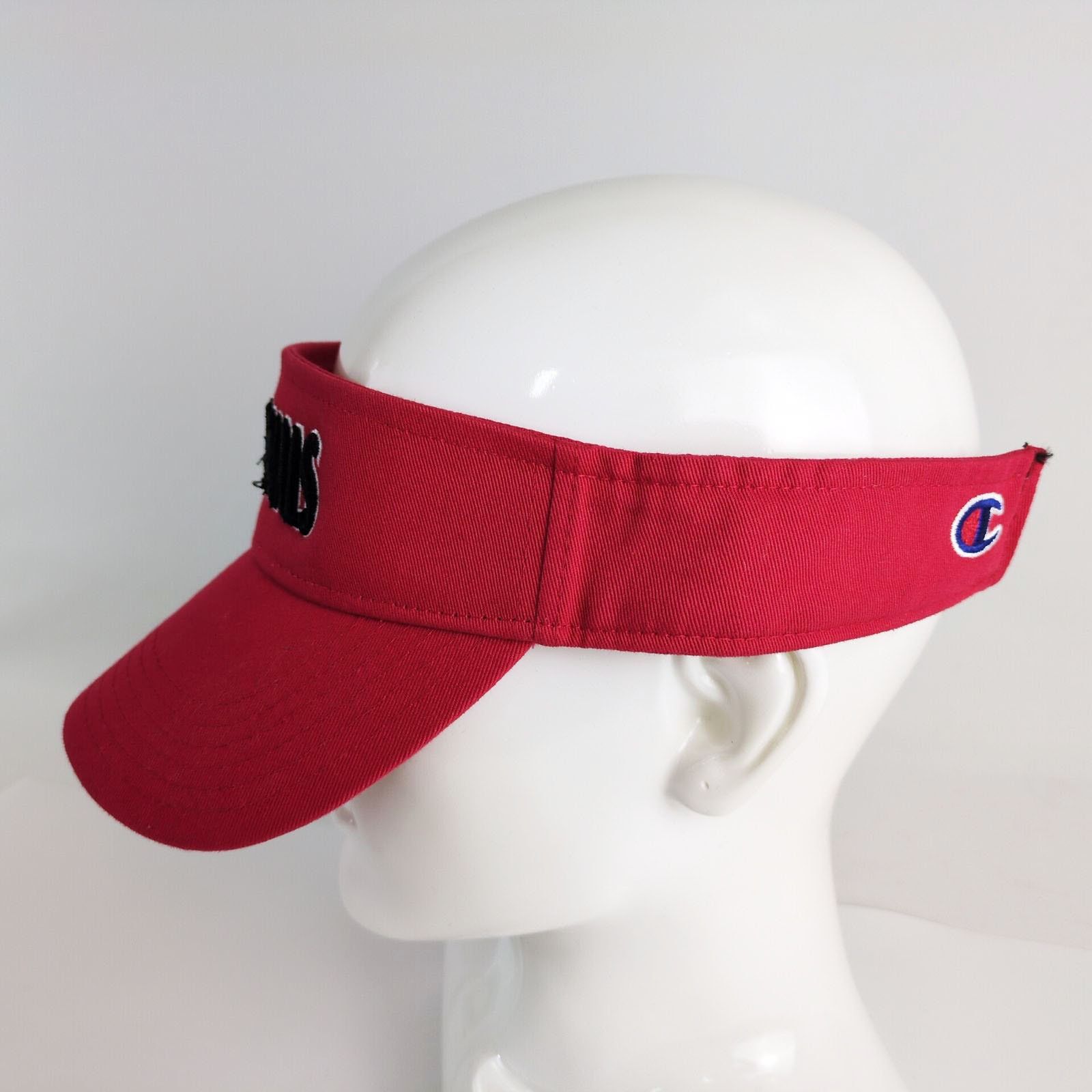Champion Champion MLB Washington DC Nationals Red Sun Visor Hat Size ONE SIZE - 4 Thumbnail