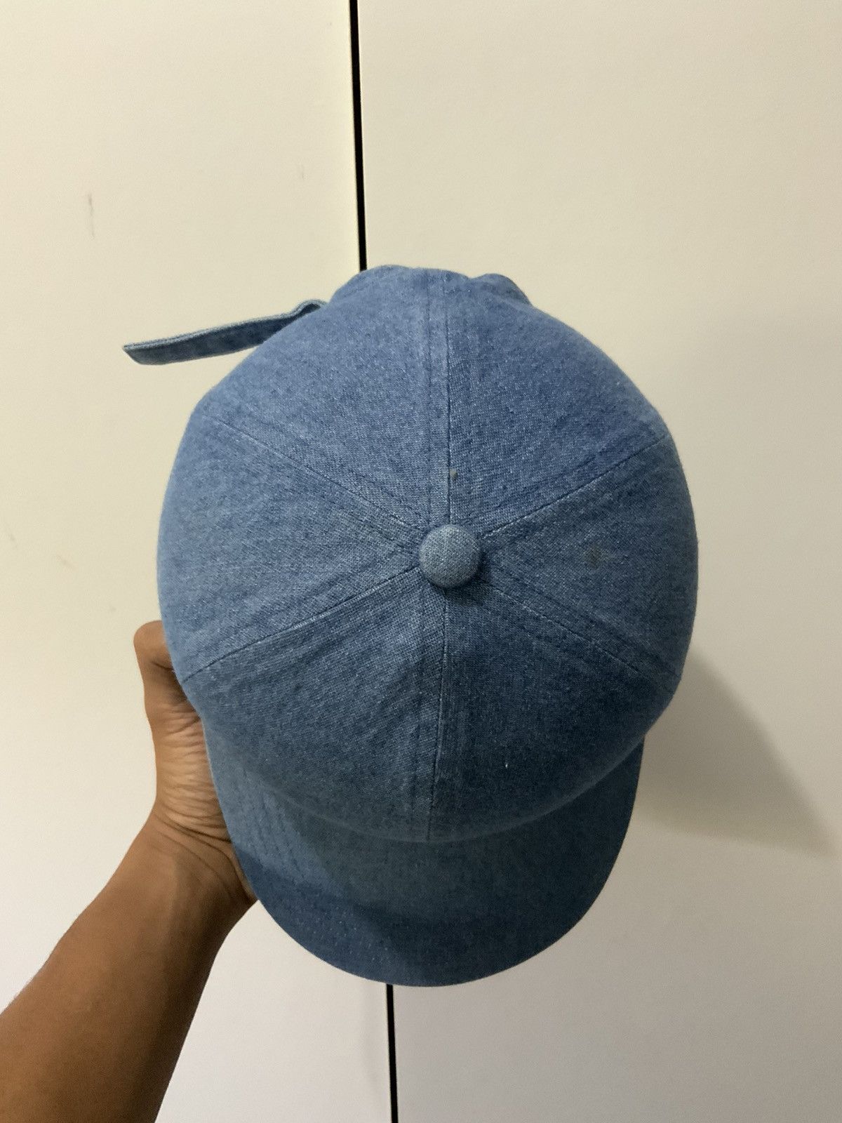 Japanese Brand Denime GU Blue Hat Cap Size ONE SIZE - 6 Thumbnail