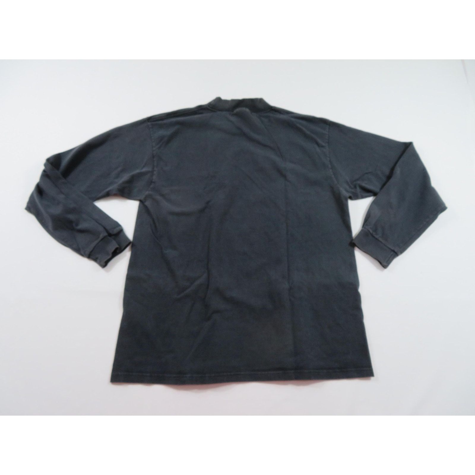 Nike NIKE Long Sleeve Small Swoosh T-Shirt Black Sz L Y2K Size US L / EU 52-54 / 3 - 3 Thumbnail