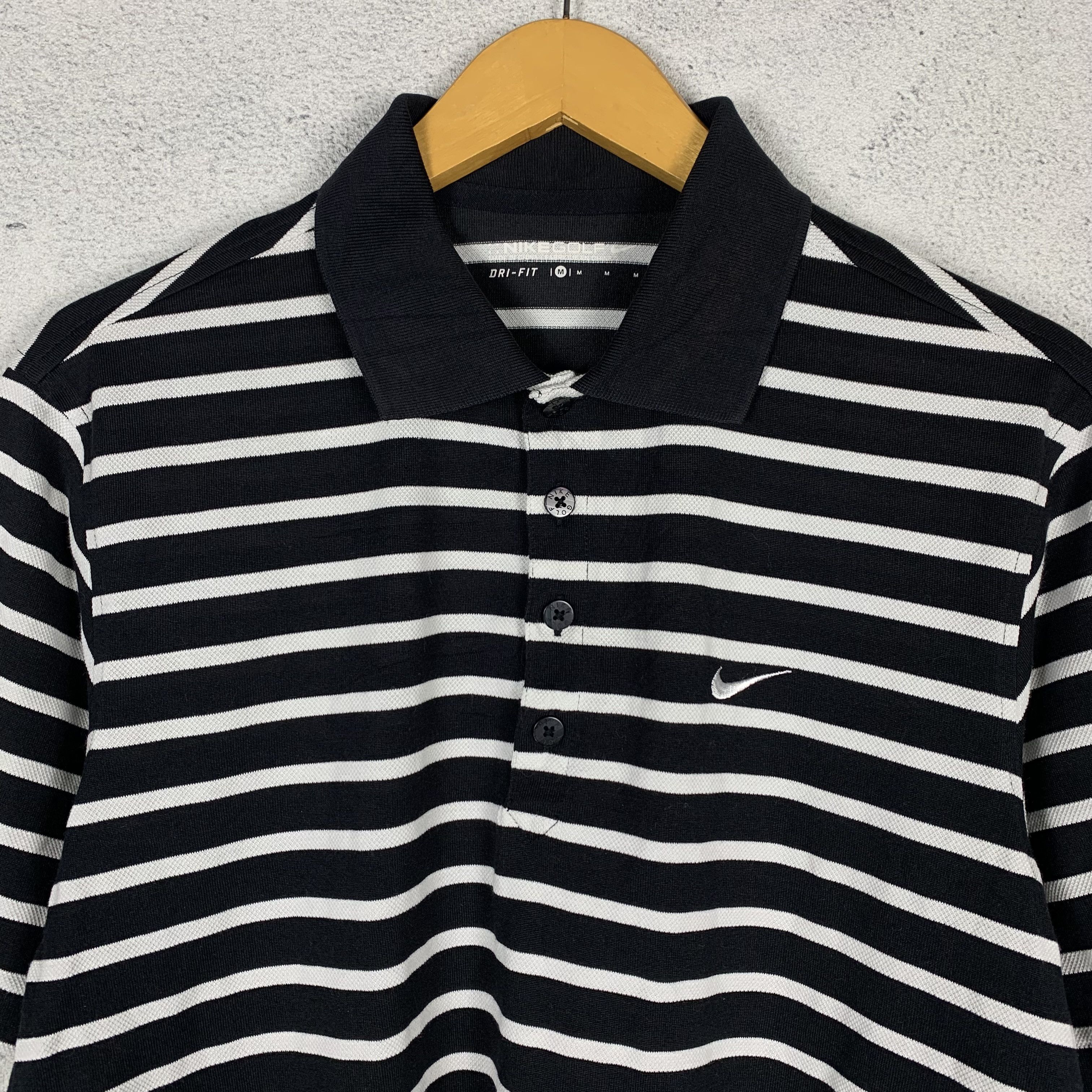 Nike Nike Golf Stripe Polo Shirt Size US M / EU 48-50 / 2 - 2 Thumbnail