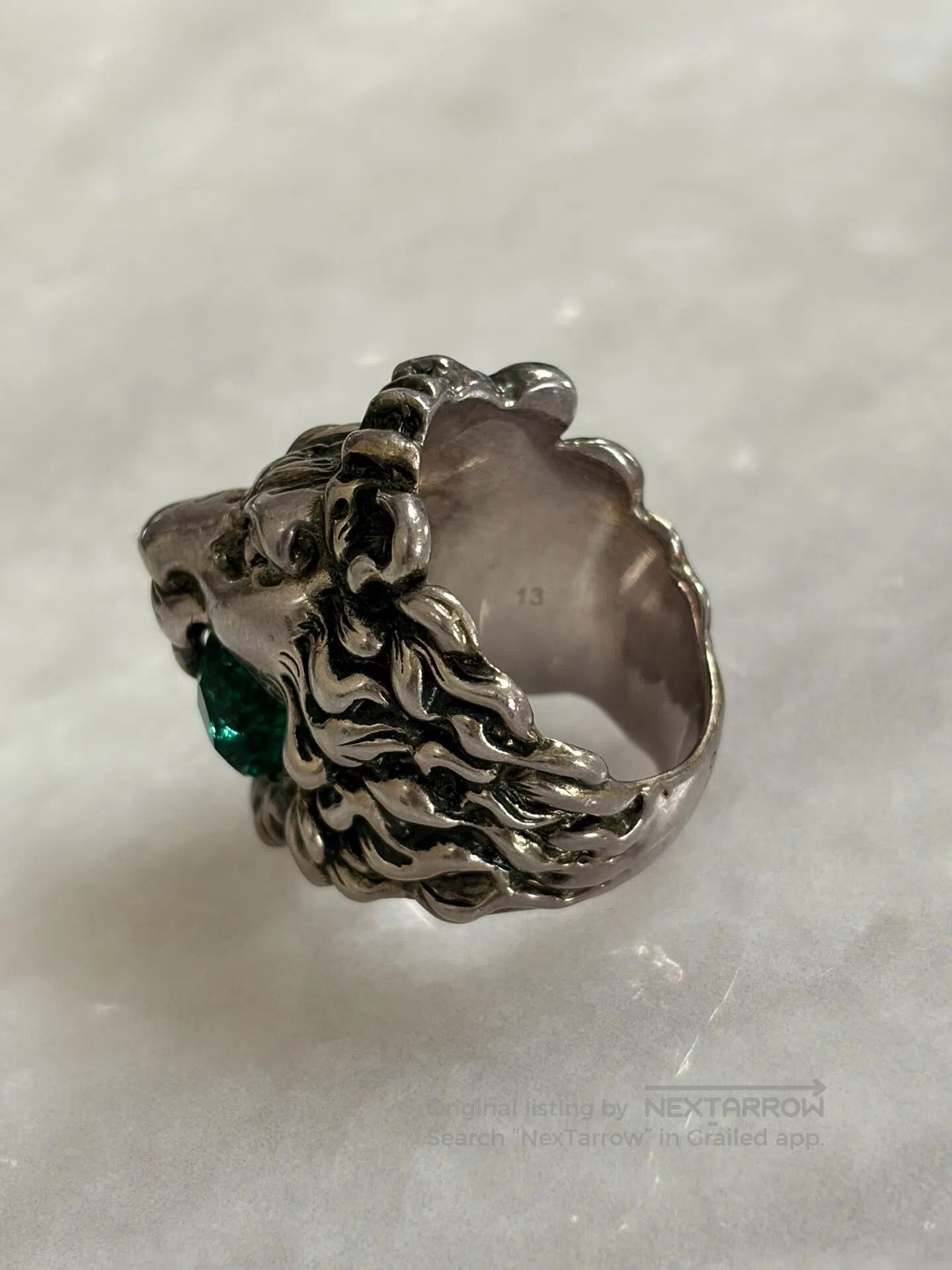 Gucci Guicci Tiger Head Ring| Size ONE SIZE - 1 Thumbnail