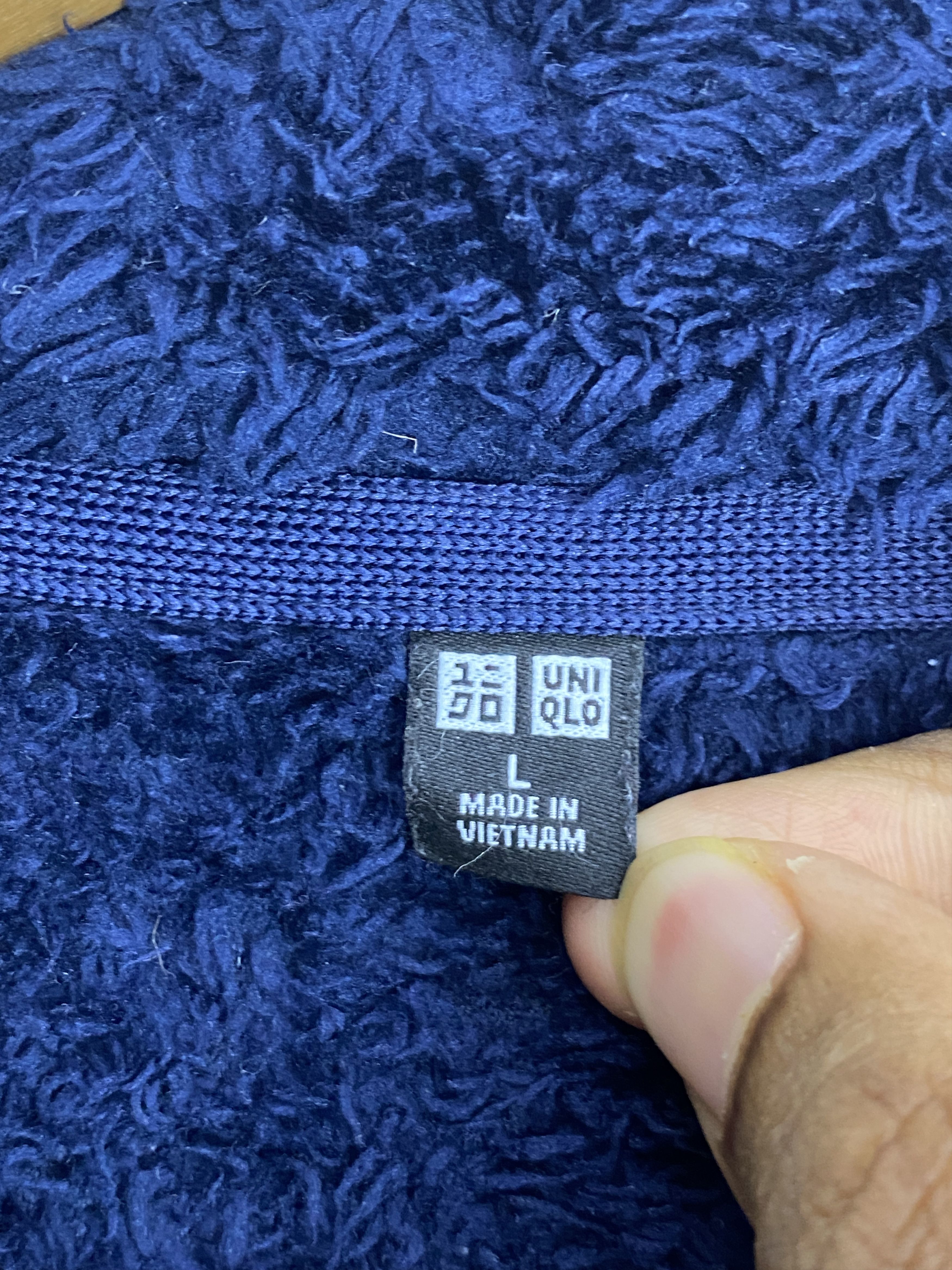 Uniqlo Vintage Uniqlo Sherpa Fleece Zipper Jacket J1910 Size US L / EU 52-54 / 3 - 9 Thumbnail