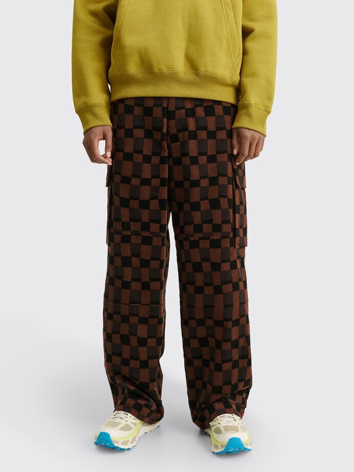 Marni Damier Check Corduroy Cargo Pants Size US 32 / EU 48 - 5 Thumbnail