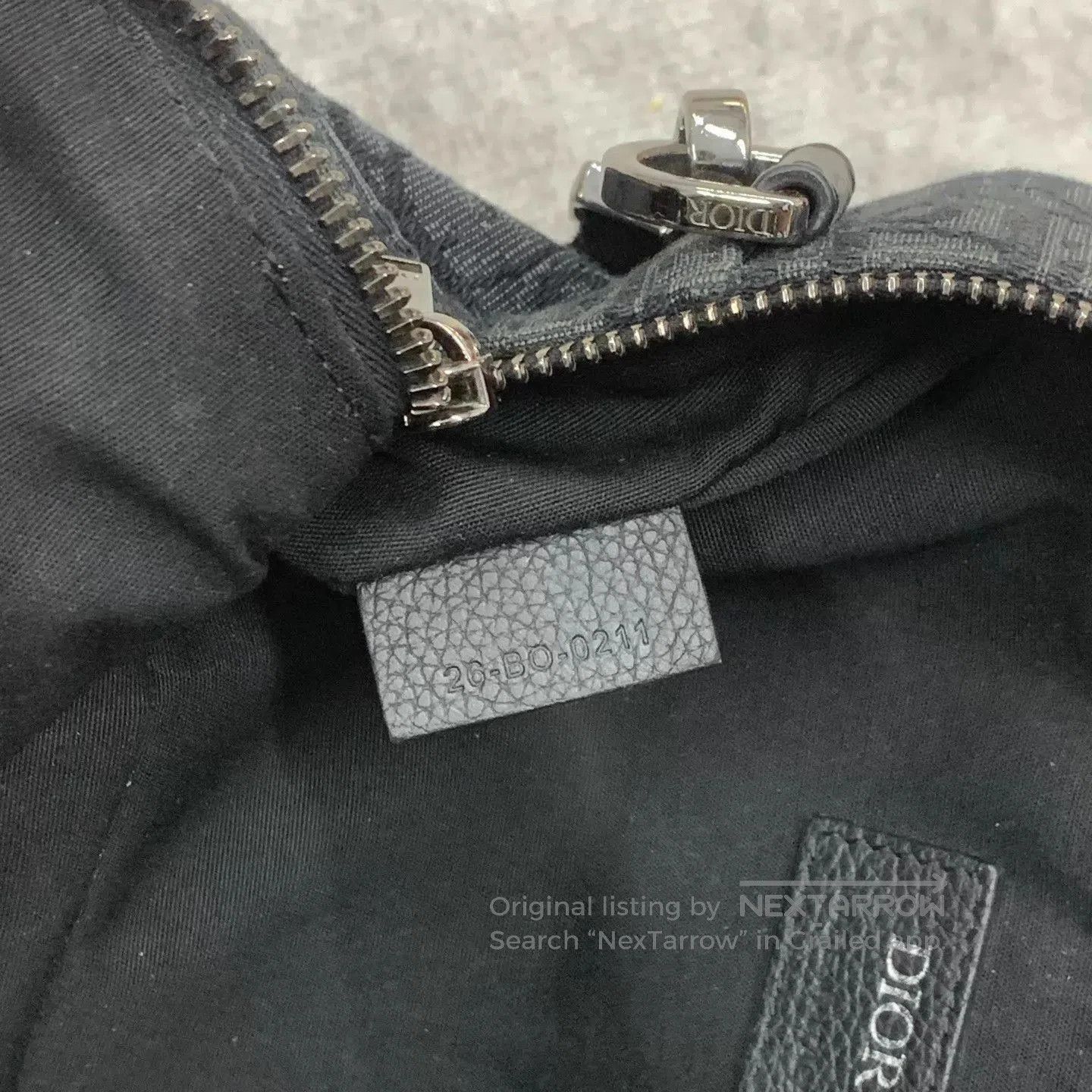 Dior Black Crossbody Bag with Zip Closure. Size ONE SIZE - 8 Thumbnail