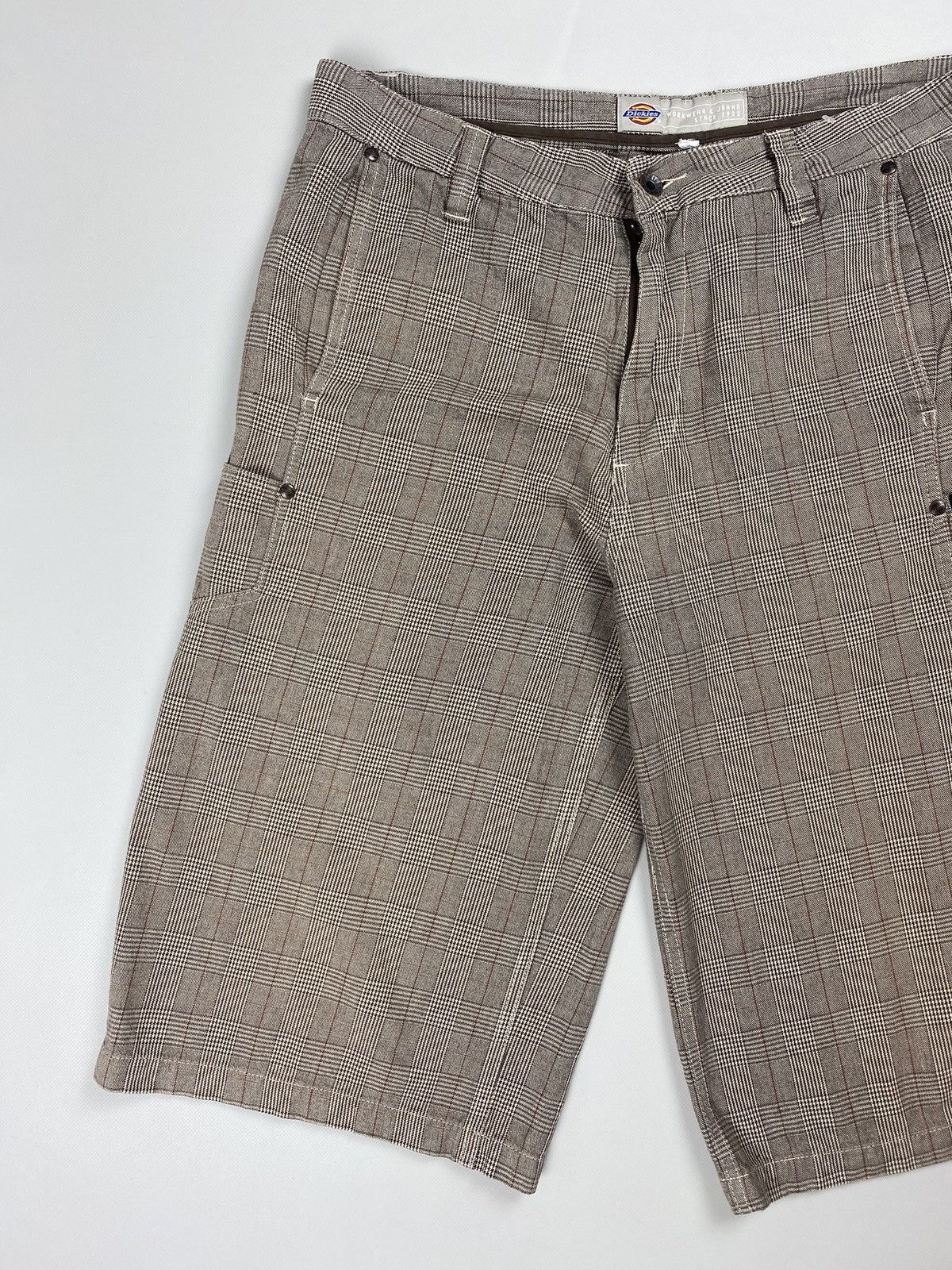 Dickies VTG Dickies Carpenter checked rap short size 34 Size US 34 / EU 50 - 2 Thumbnail