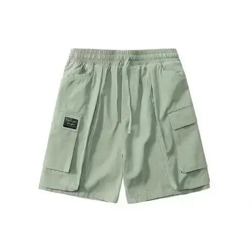 VIBE 20SS Indigo Union Japan Mint Green Worker Shorts Size US 31 - 1 Thumbnail