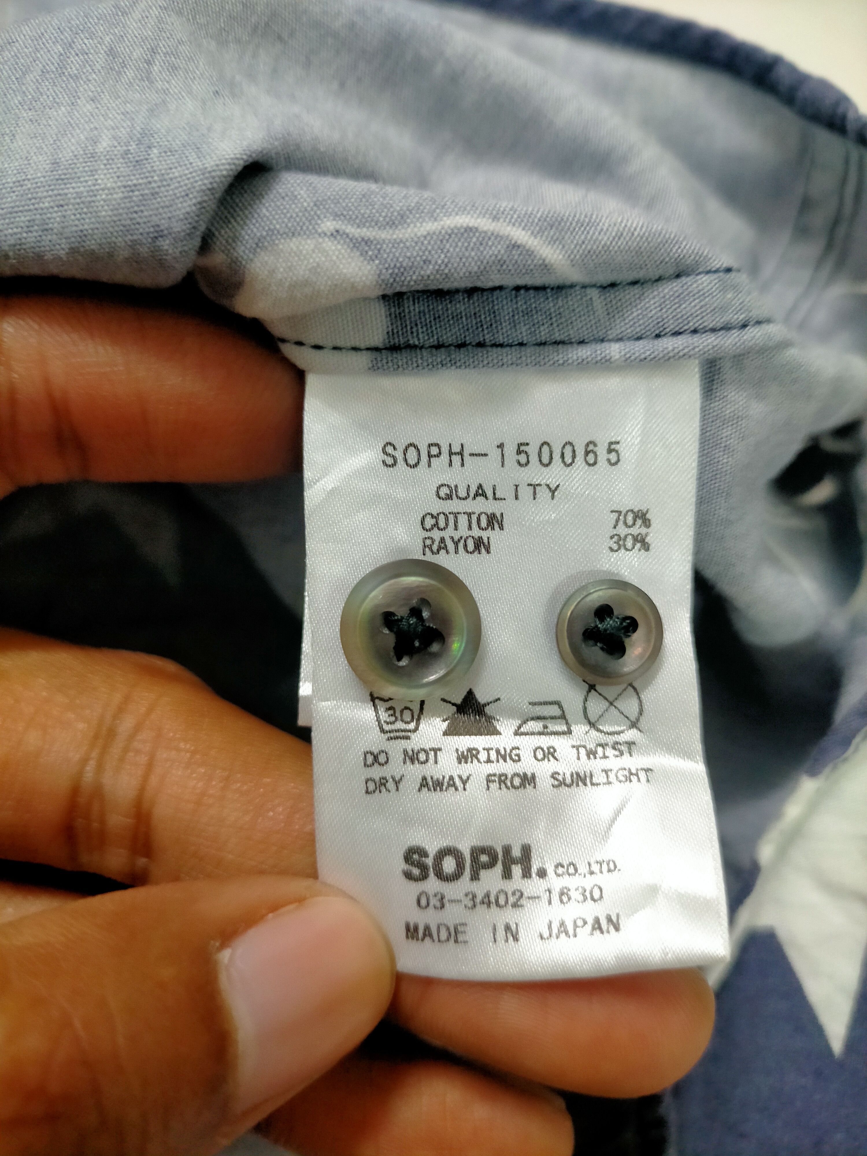 Sophnet. Sophnet Skull Rare Design Shirts Size US M / EU 48-50 / 2 - 7 Thumbnail