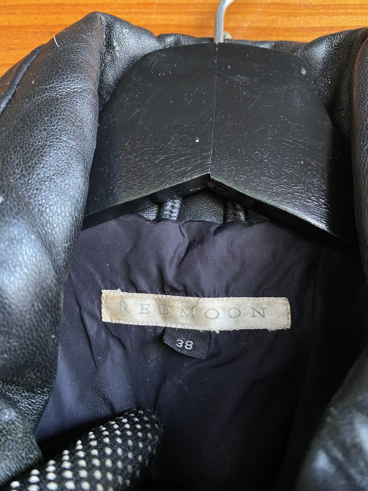 Redmoon Redmoon Quilted Leather Jacket Black Japanese Leather Size US S / EU 44-46 / 1 - 12 Thumbnail