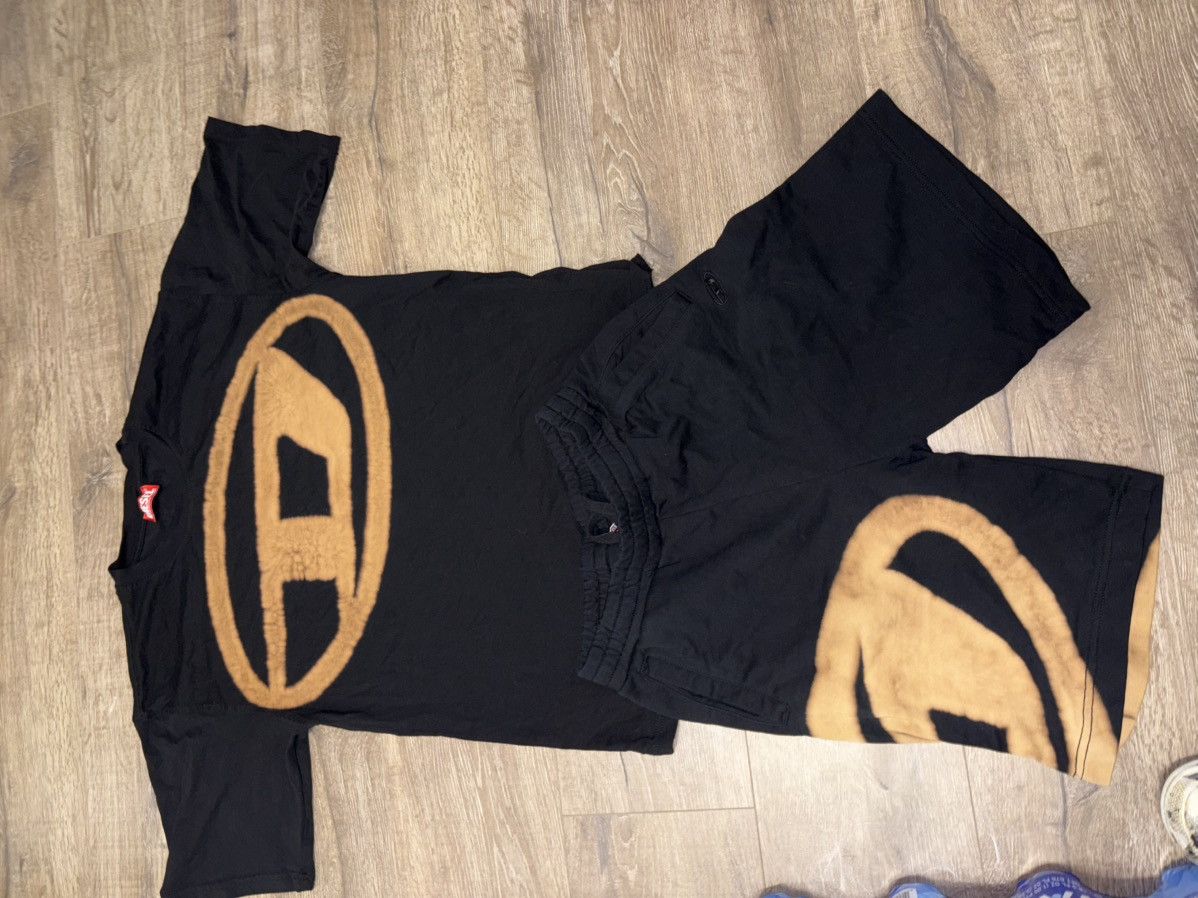 Diesel T- BOXT-BLEACH LOGO- PRINT T SHIRT Size US XXS / EU 40 - 4 Thumbnail