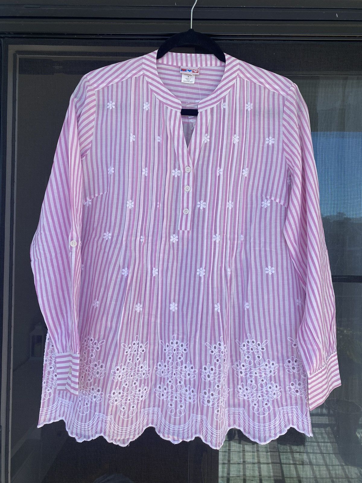 Other American Sweetheart Women's Size S Pink Cotton Scallop Size S / US 4 / IT 40 - 1 Thumbnail