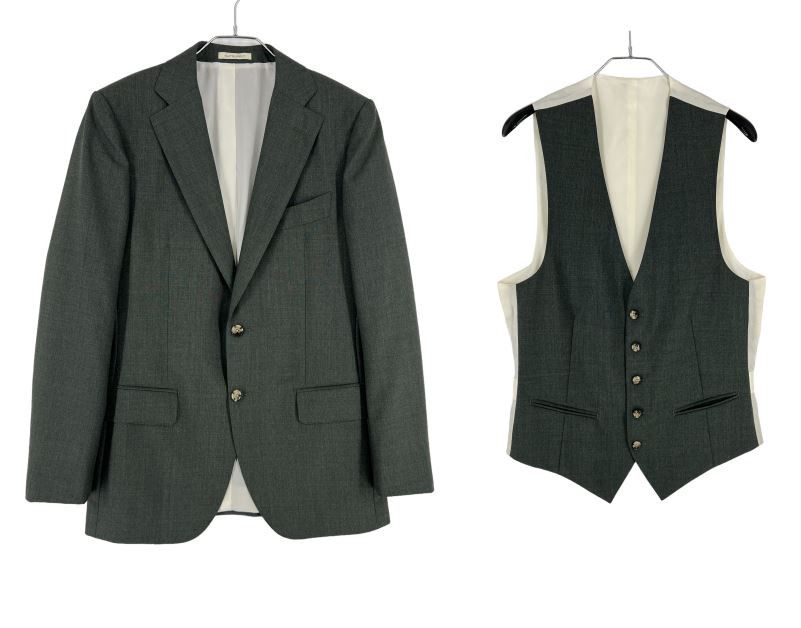 Suitsupply Lazio Wool Formal Blazer Waistcoat Suit EU:48; UK/US:38S Size 38S - 1 Thumbnail