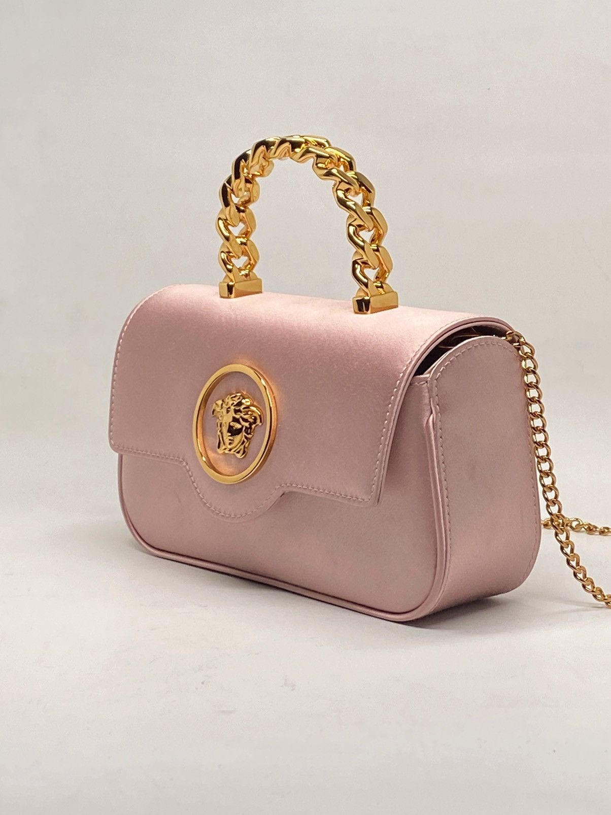 Versace Versace La Medusa Satin Mini Bag Size ONE SIZE - 6 Thumbnail
