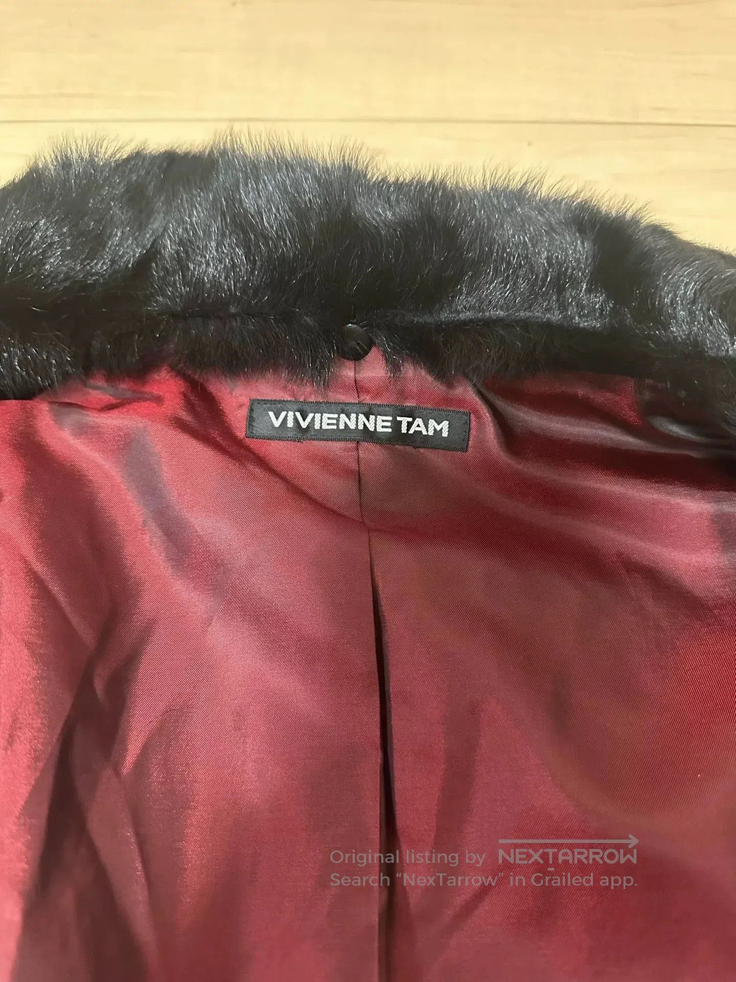 Vivienne Tam Vivienne Tam Lotus Button Fur Collar Coat. Size M / US 6-8 / IT 42-44 - 7 Thumbnail