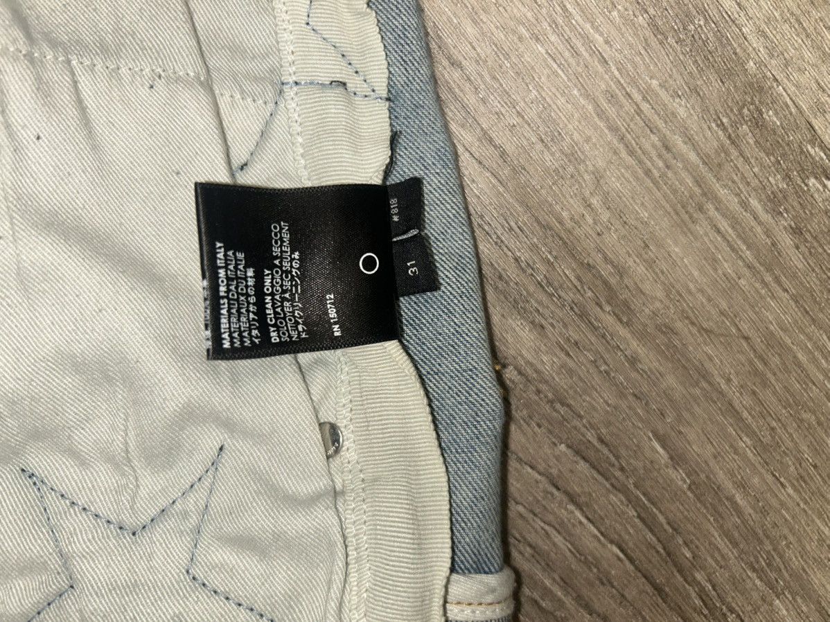 Amiri Amiri Denim Stars Size US 31 - 6 Thumbnail