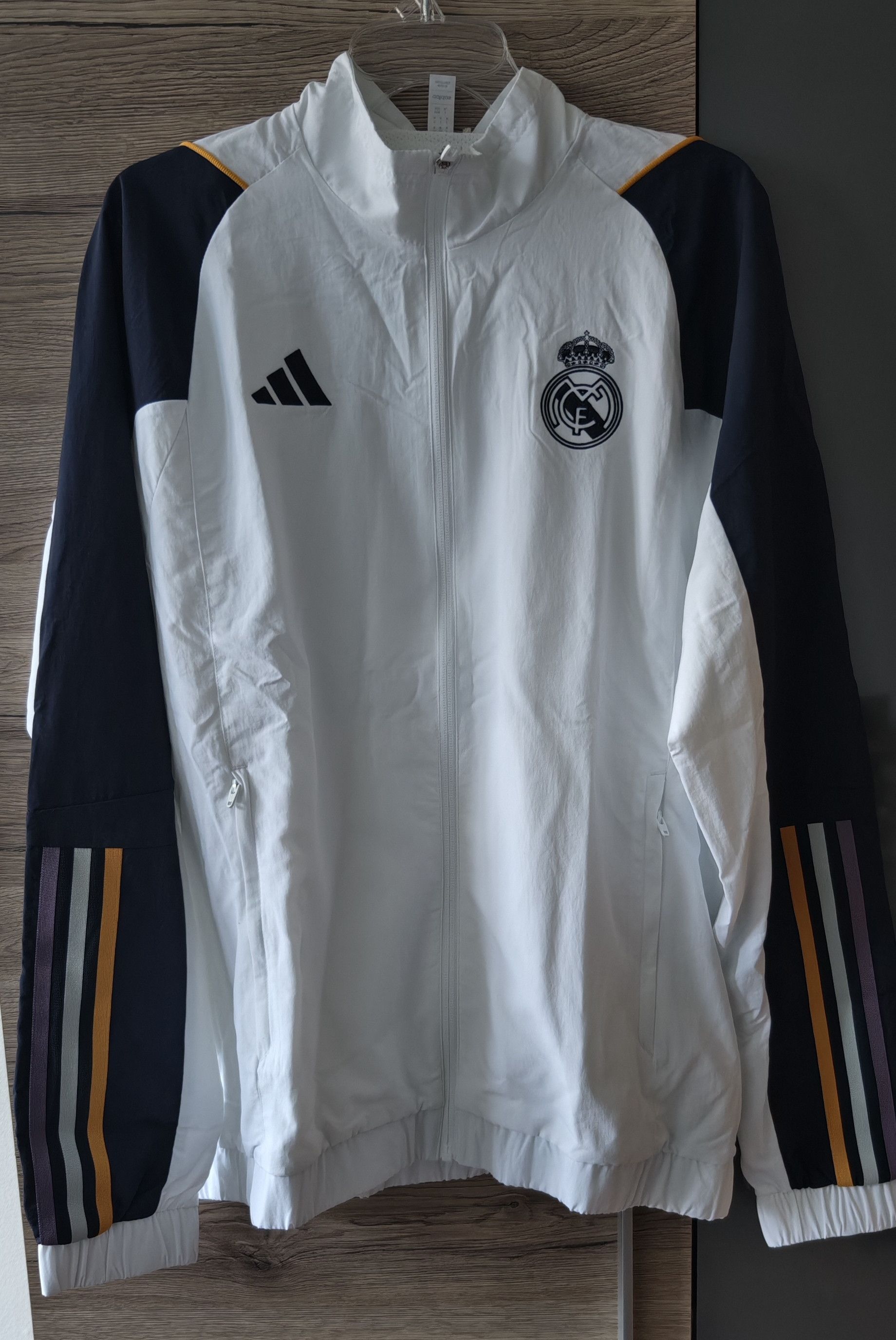 Adidas Real Madrid Training jacket Tiro Adidas IB0863 Medium new Size US M / EU 48-50 / 2 - 1 Thumbnail