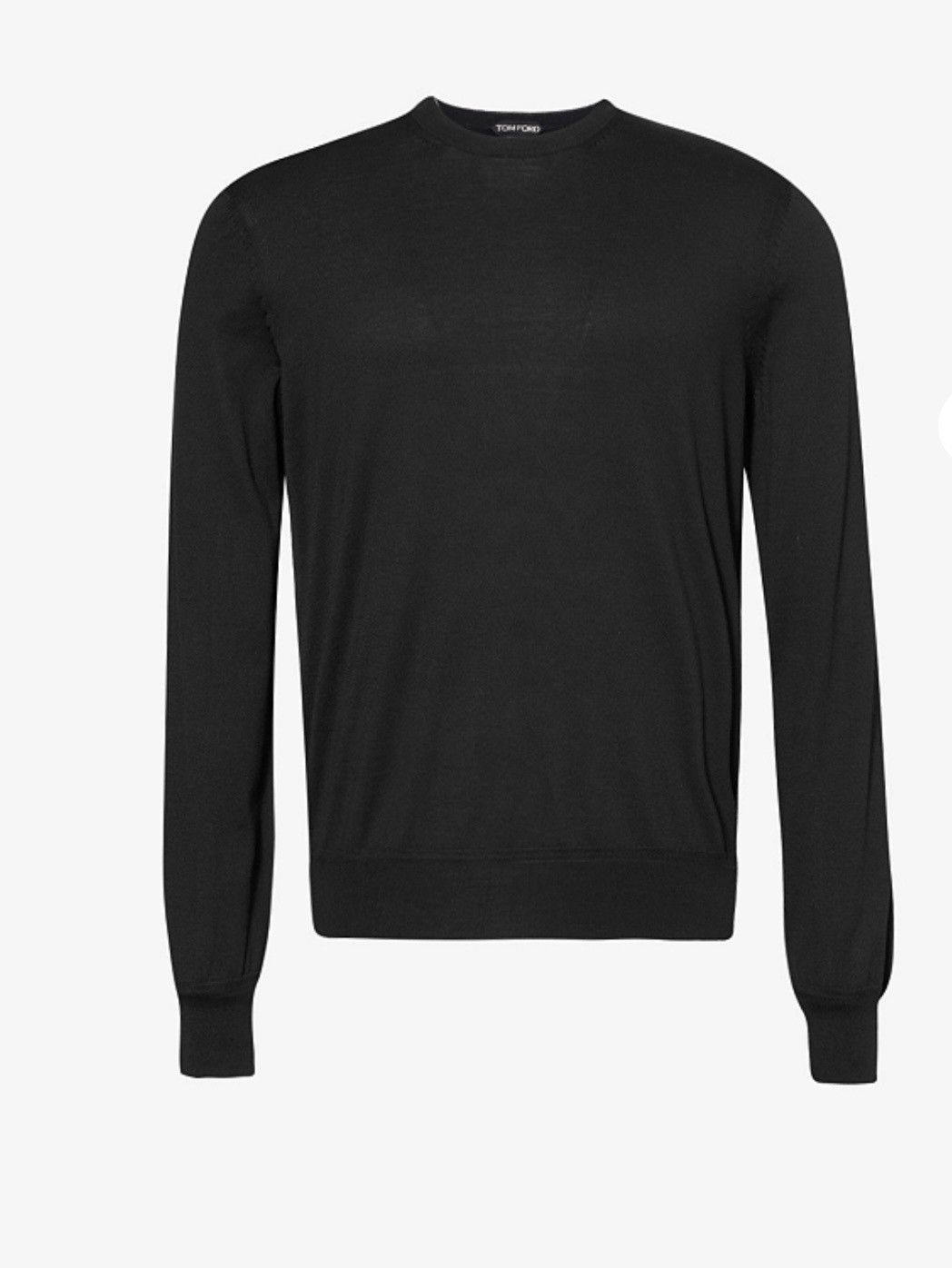 Tom Ford Tom Ford wool knitted jumper • 100% wool • Pulls on black 48 Size US M / EU 48-50 / 2 - 1 Thumbnail