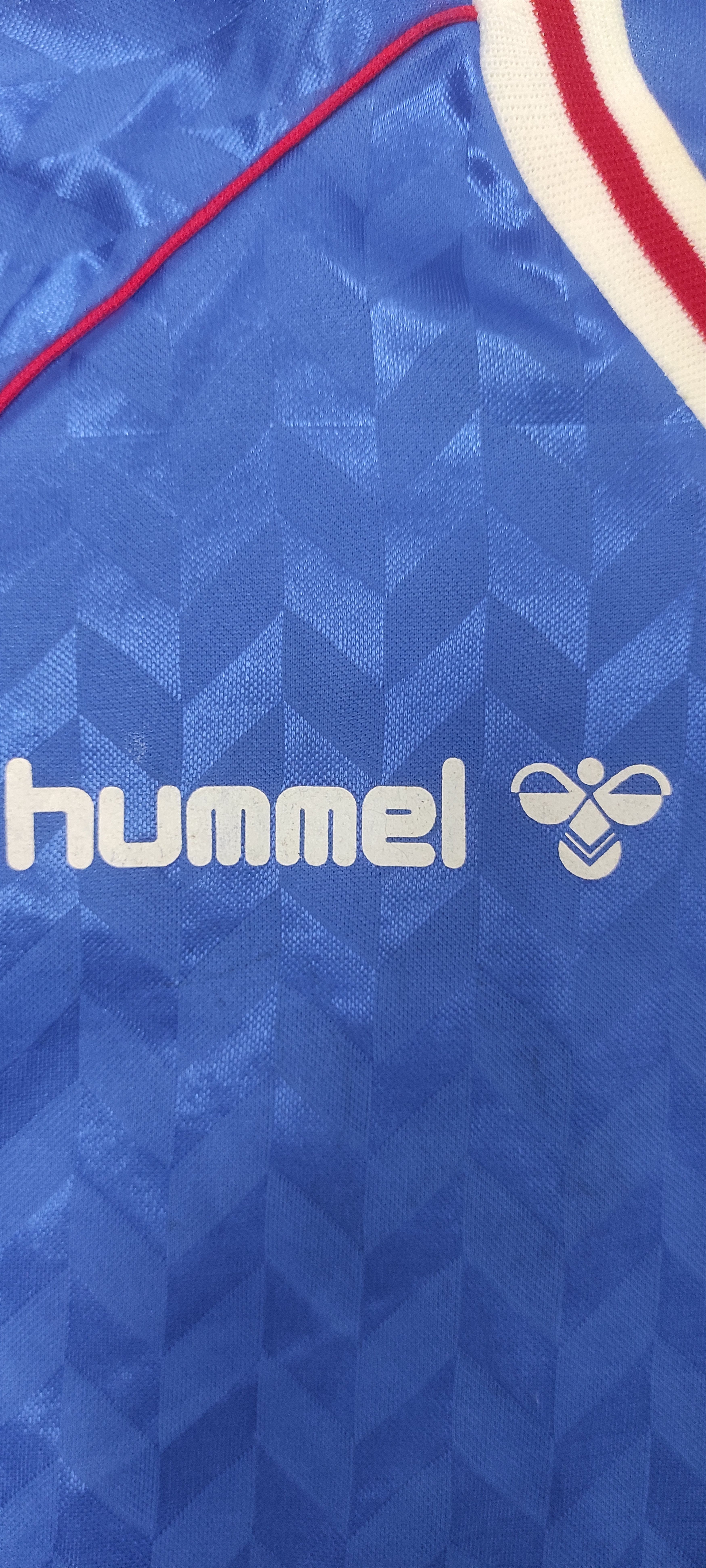 Hummel Linfield Home football shirt 1987 - 1989 Rare Vintage Size US M / EU 48-50 / 2 - 3 Thumbnail