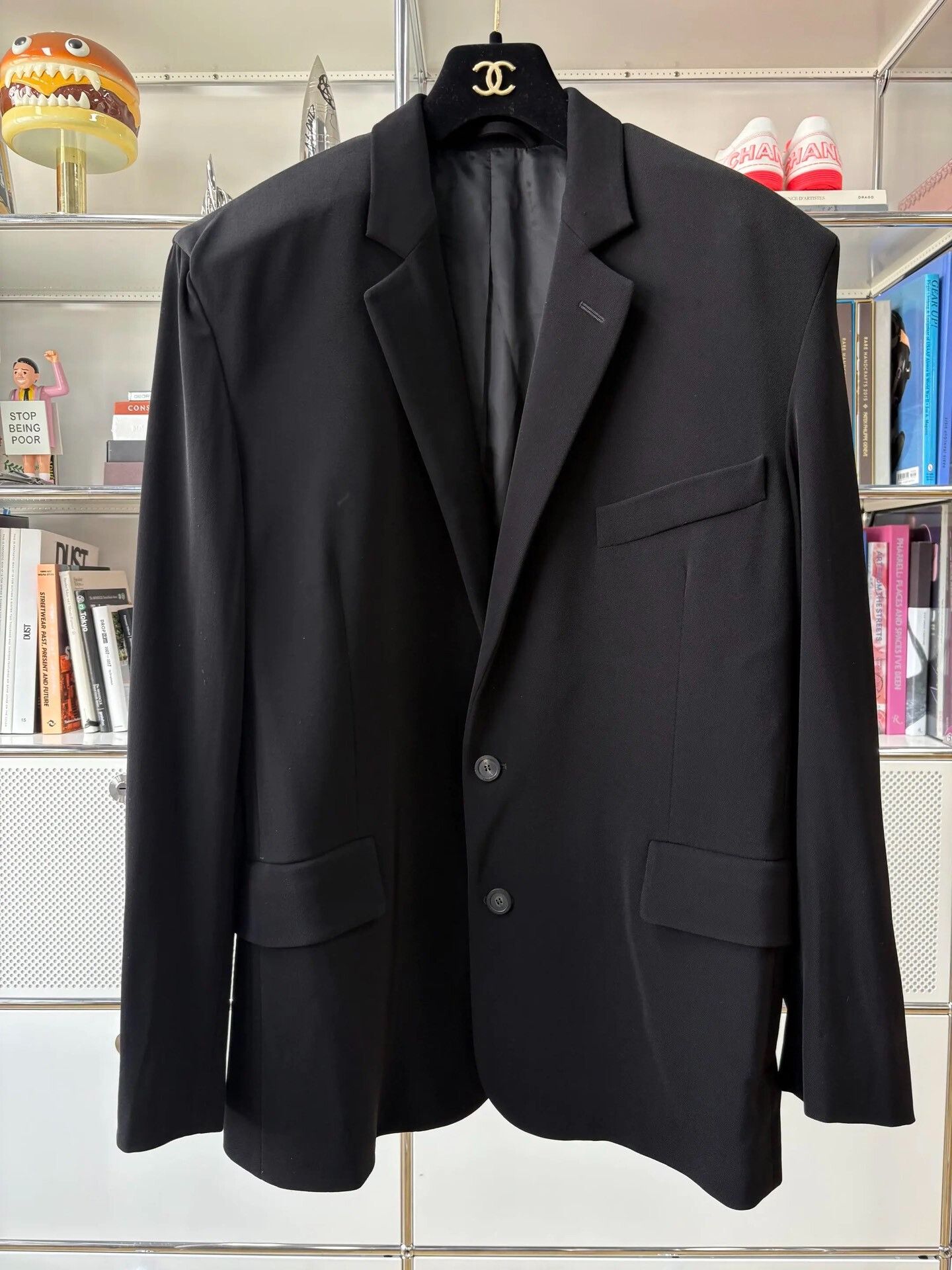 Balenciaga Balenciaga Single-Breasted Shoulder Pad Blazer Size XS / US 0-2 / IT 36-38 - 1 Thumbnail