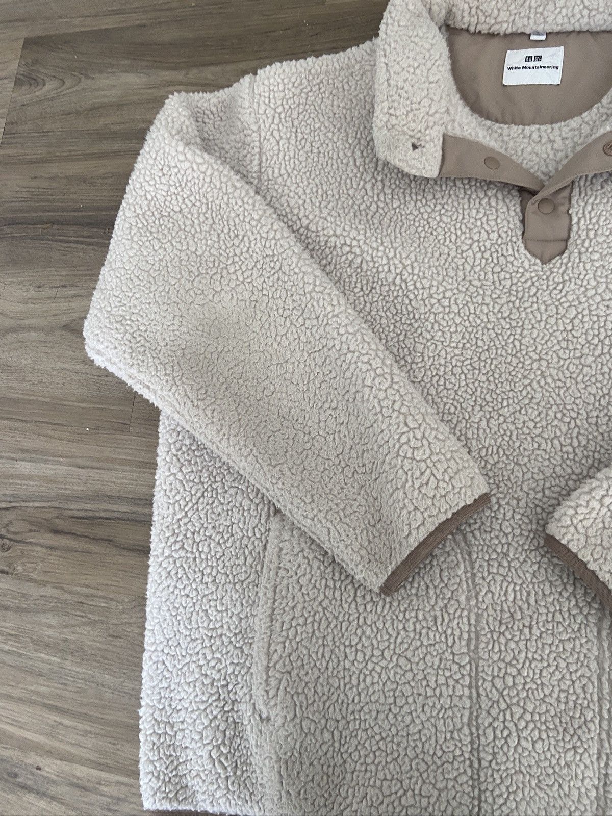 Uniqlo × White Mountaineering UNIQLO White Mountaineering Sherpa Fleece Pullover Size L Size US L / EU 52-54 / 3 - 5 Thumbnail