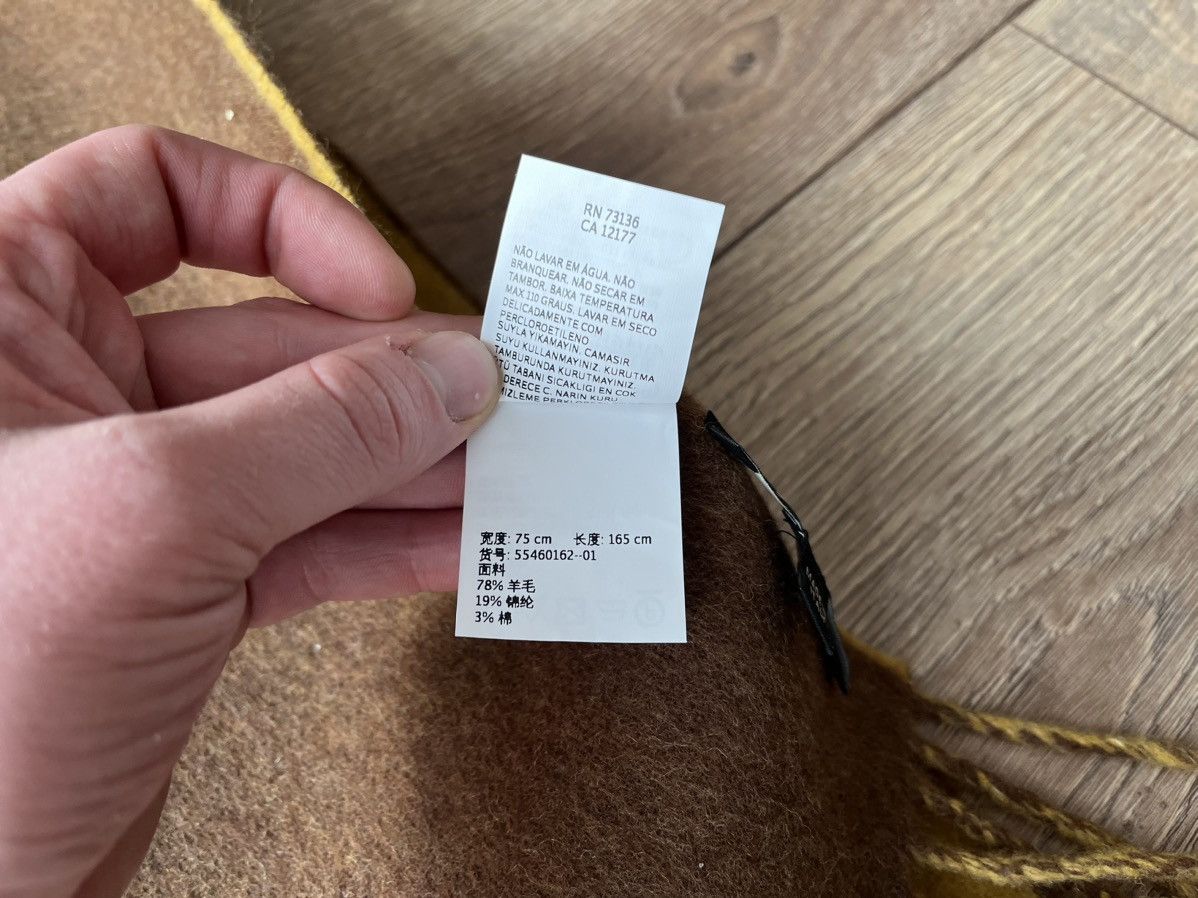 Max Mara Max Mara Weekend Wool Scarf Size ONE SIZE - 9 Thumbnail