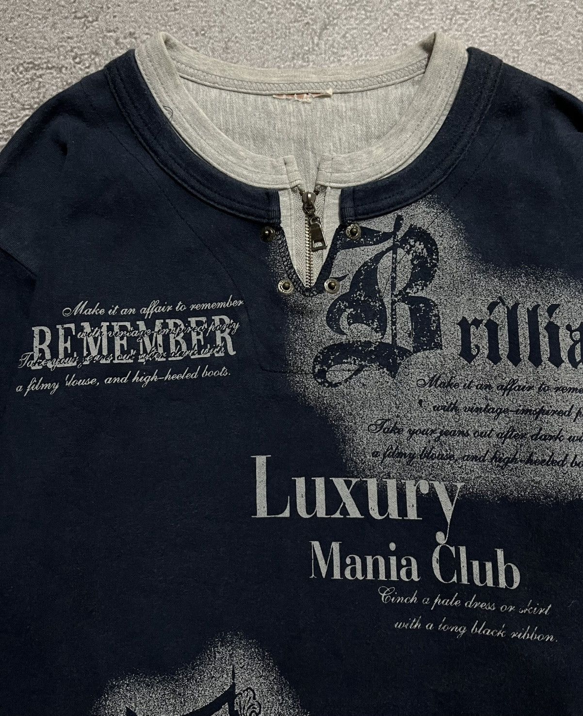 Japanese Brand Y2K Japanese Unknow Poem Long Sleeve T-shirt Size US M / EU 48-50 / 2 - 3 Thumbnail