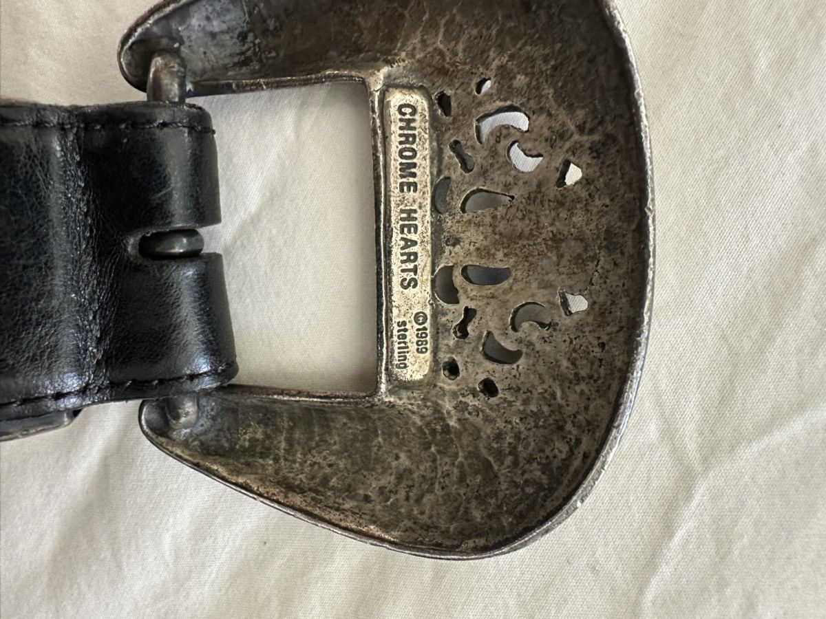 Chrome Hearts Vintage Chrome Hearts 3 piece Western belt 1989 Size 28 - 6 Thumbnail