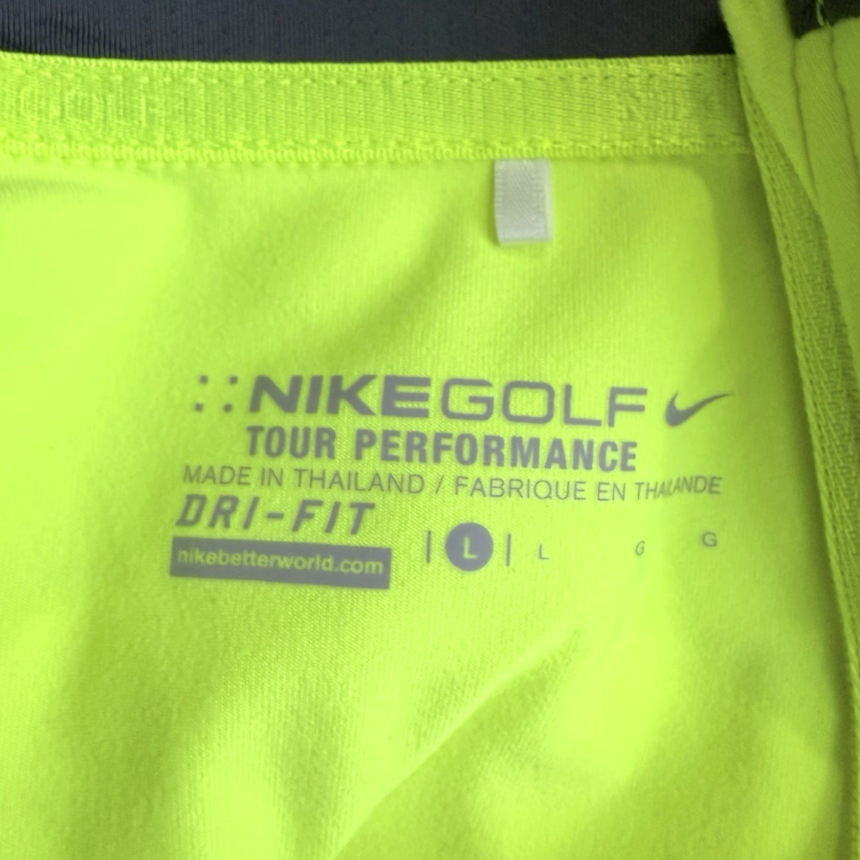 Nike Nike Golf Tour Performance Long Sleeve Athletic Pullover Mens L Green Size US L / EU 52-54 / 3 - 4 Thumbnail