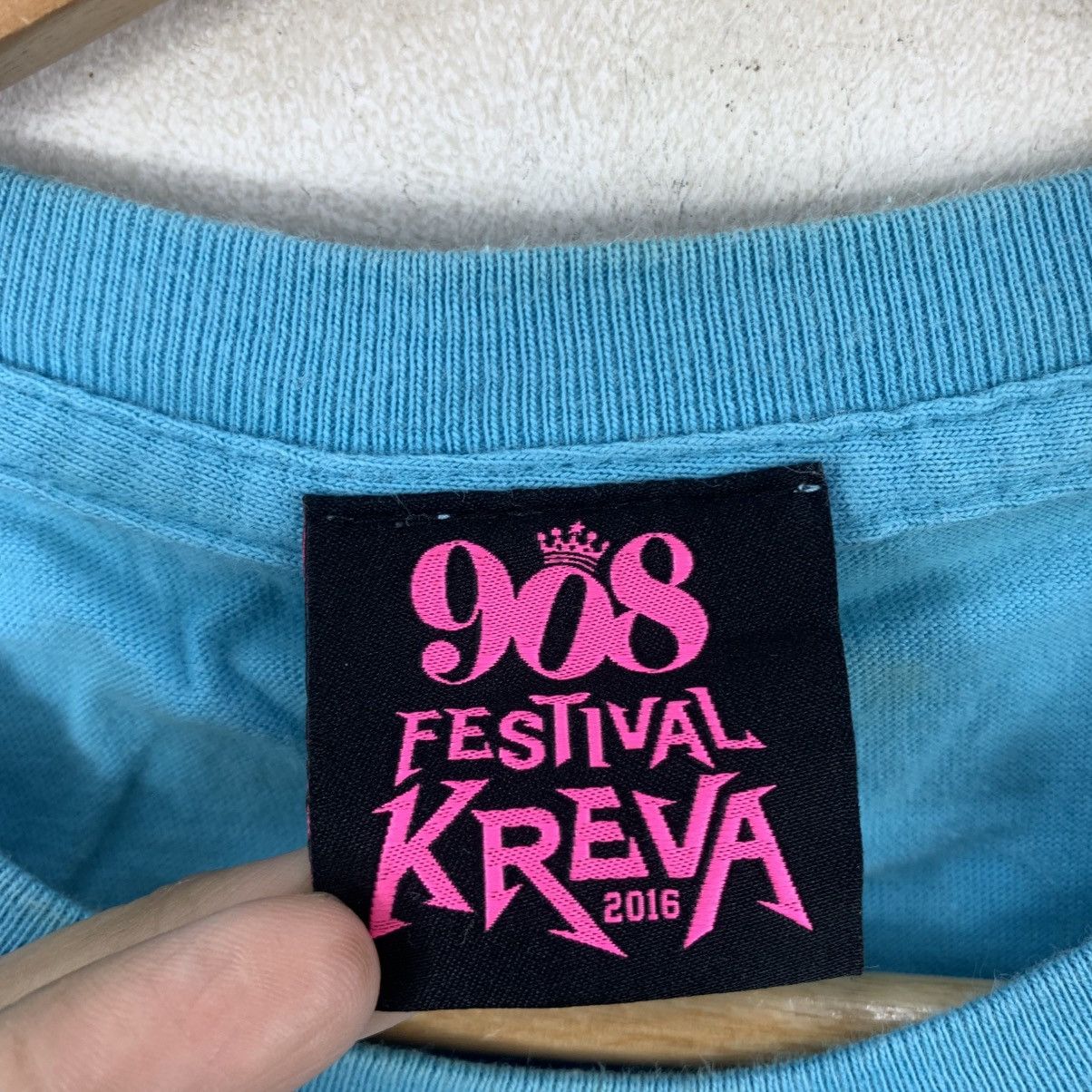 Japanese Brand 908 FESTIVAL KREVA 2016 Osaka Japanese Band Tshirt Size US S / EU 44-46 / 1 - 5 Thumbnail