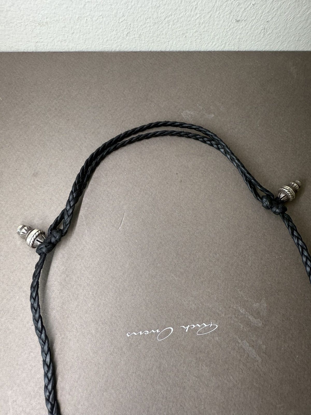 Chrome Hearts Campana Cross Necklace